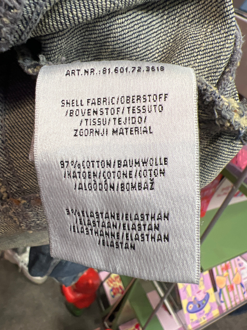 Embroidered Jeans jacket Comma
