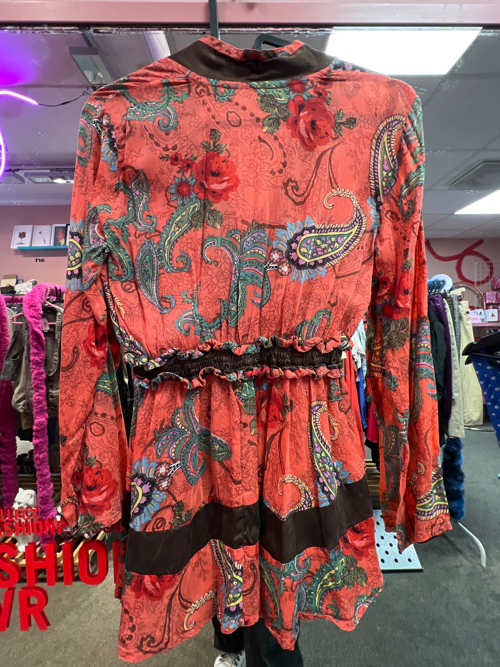 Bohemian vneck top