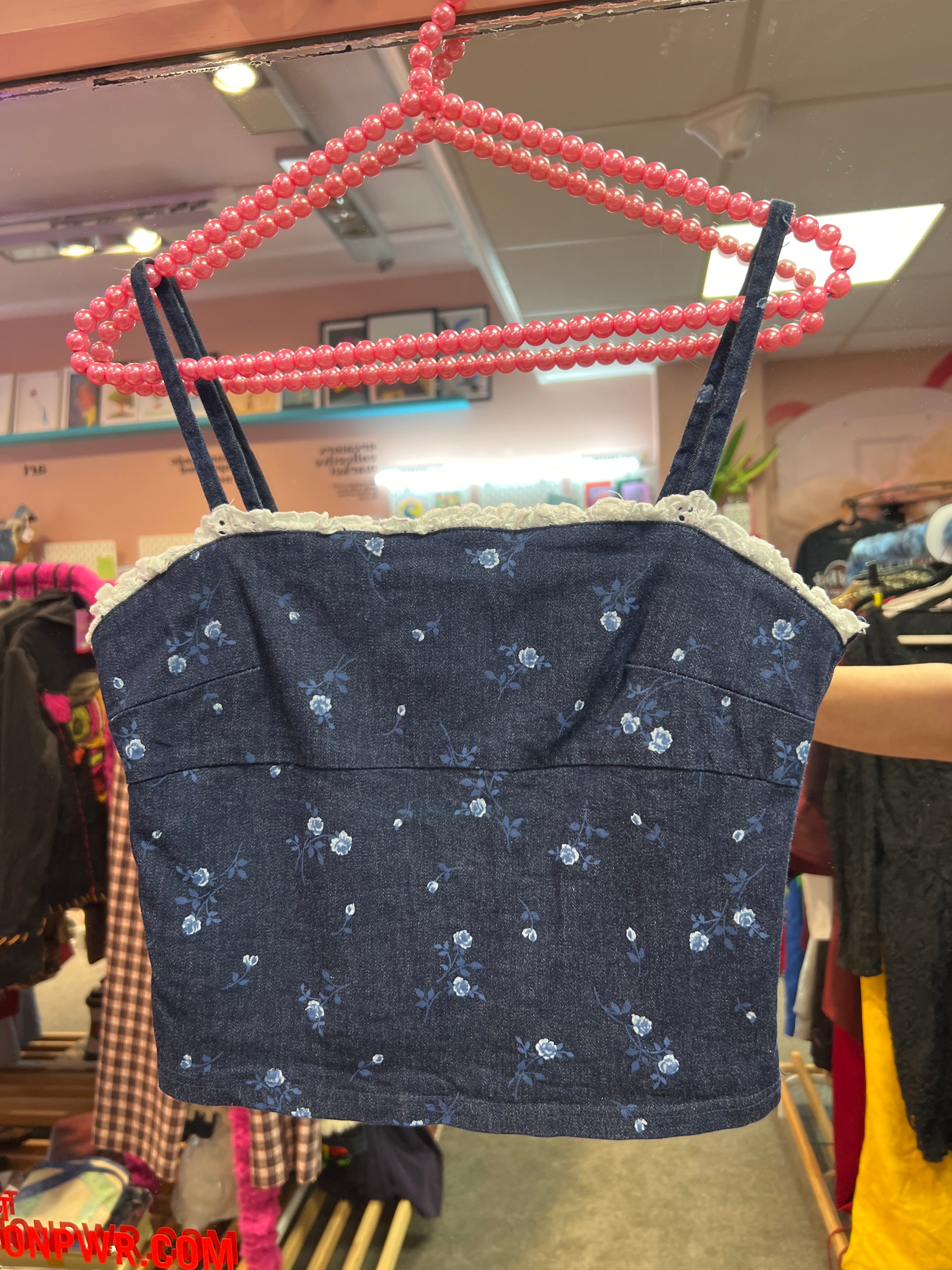 Pimkie romantic crop top