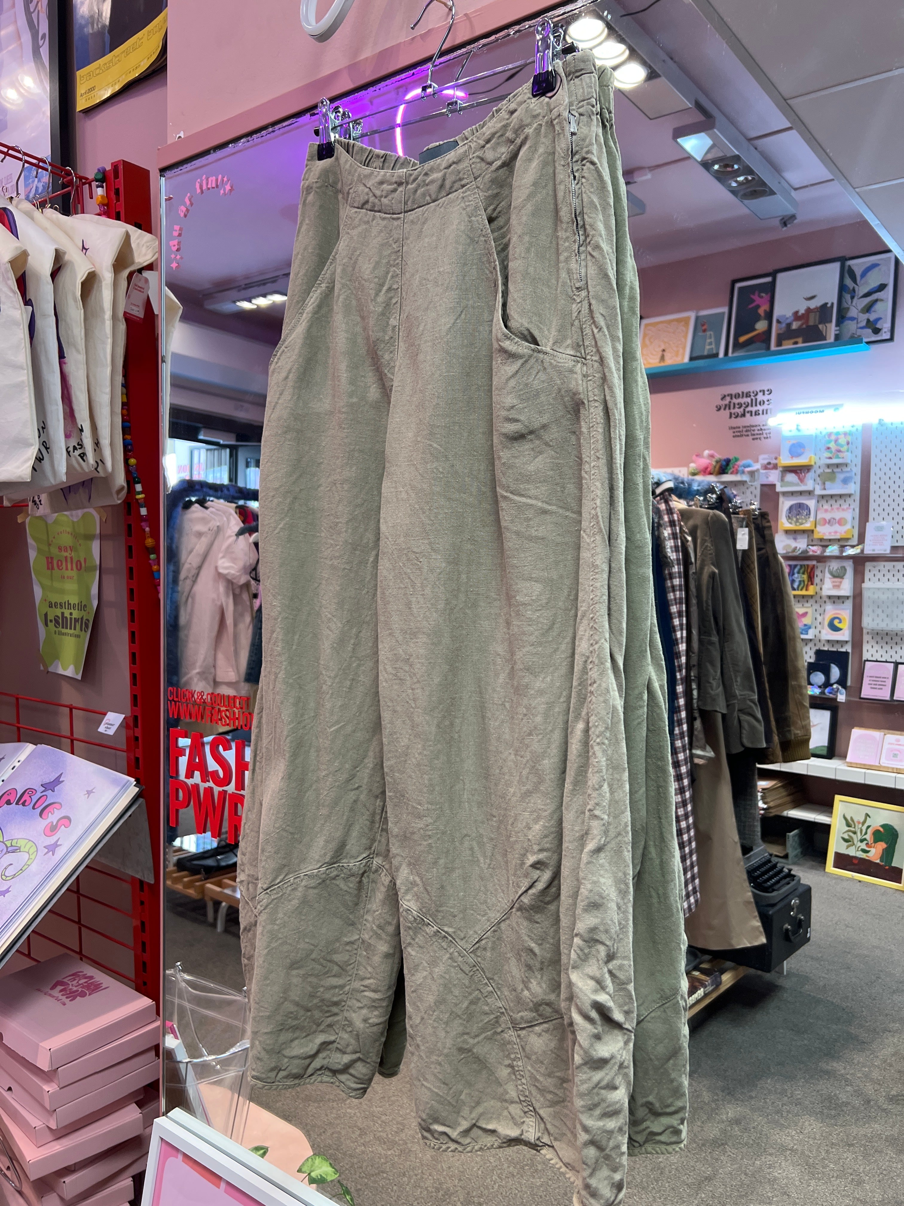 Oska linen pants