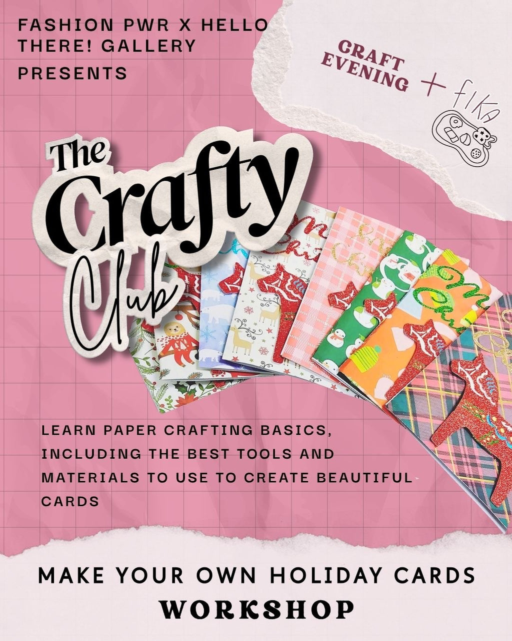 Make your own holiday cards WORKSHOP with Kia 18th of November