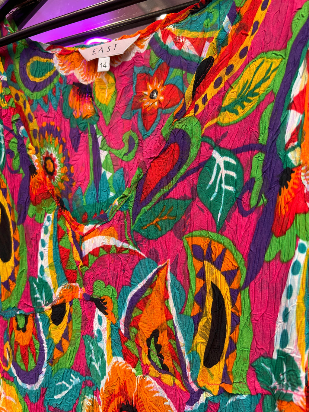 Colourful East dress