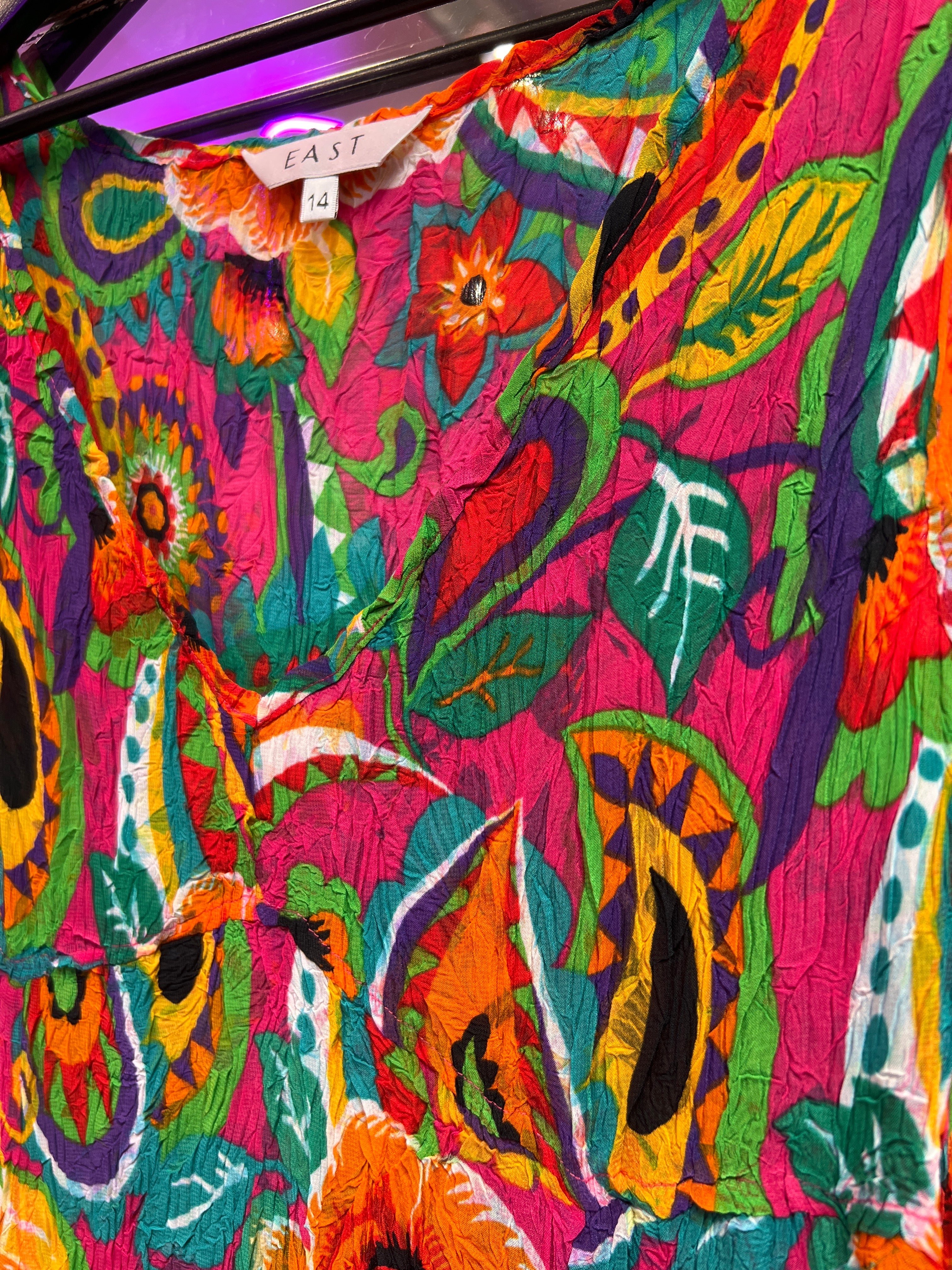 Colourful East dress