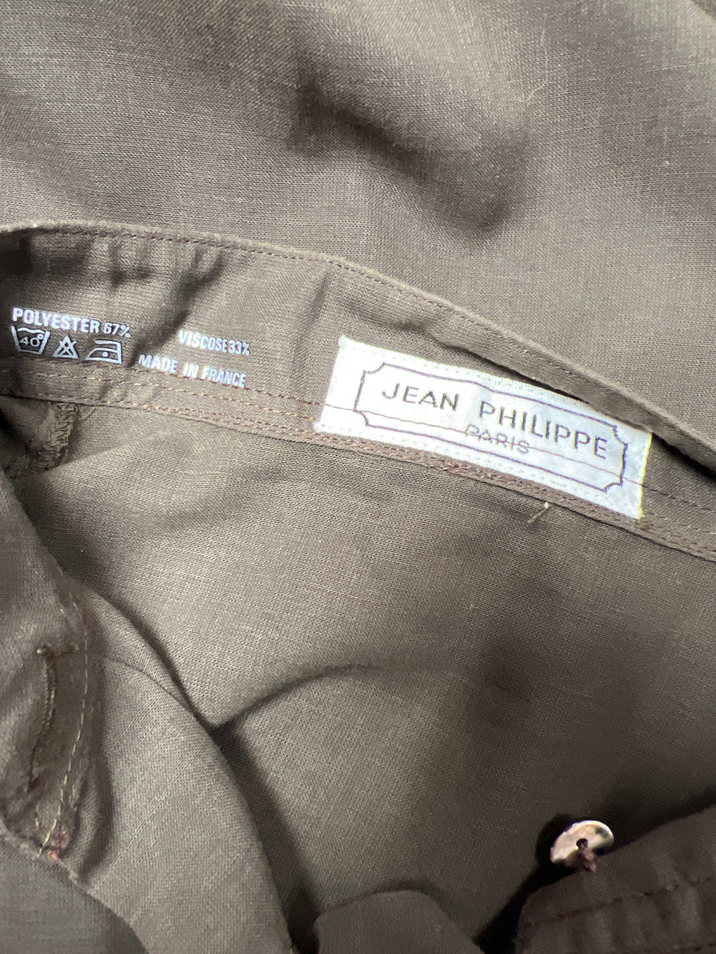 Military Green "Jean Philippe" Button-up Shirt