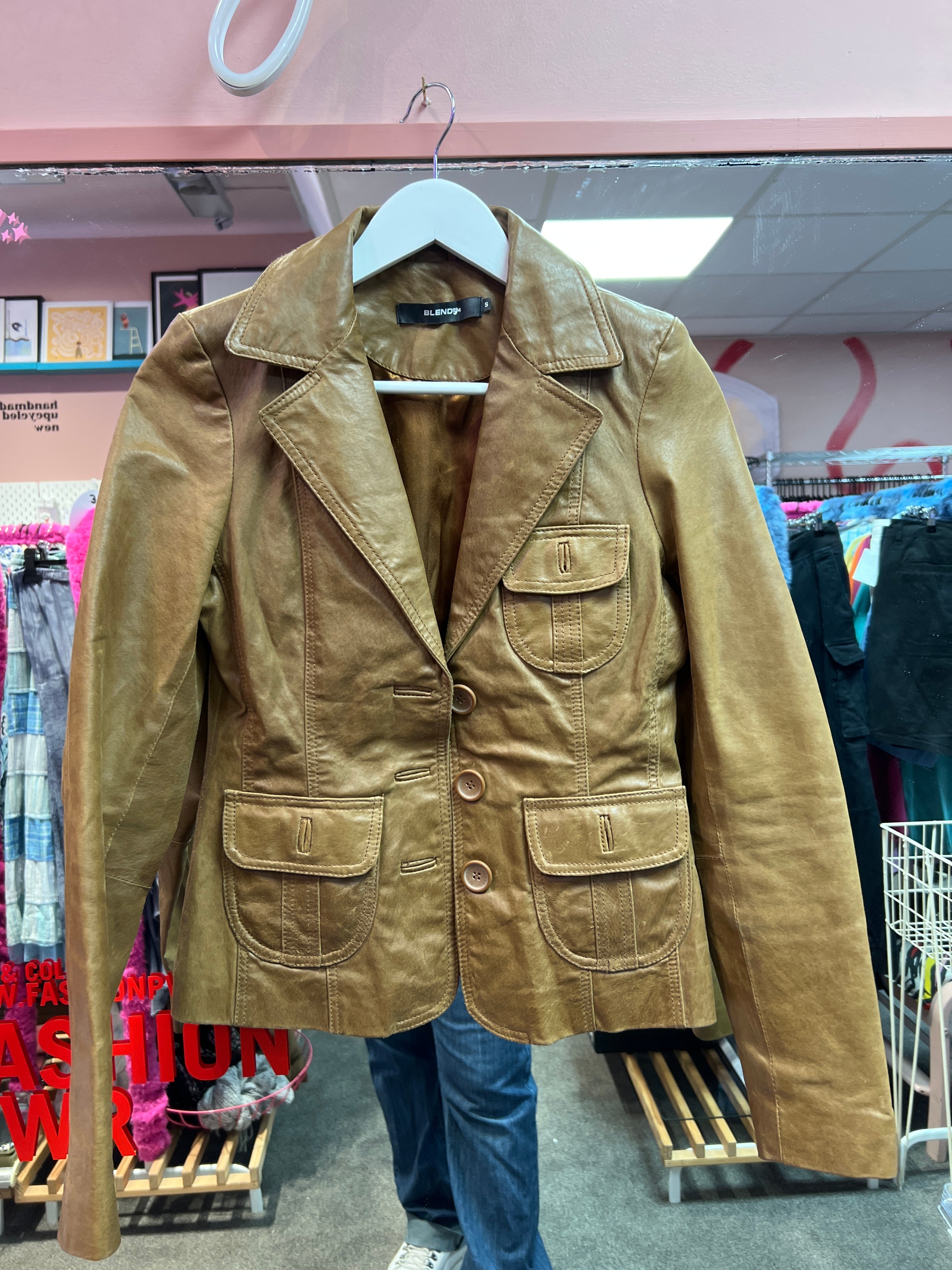Leather Jacket BlendShe