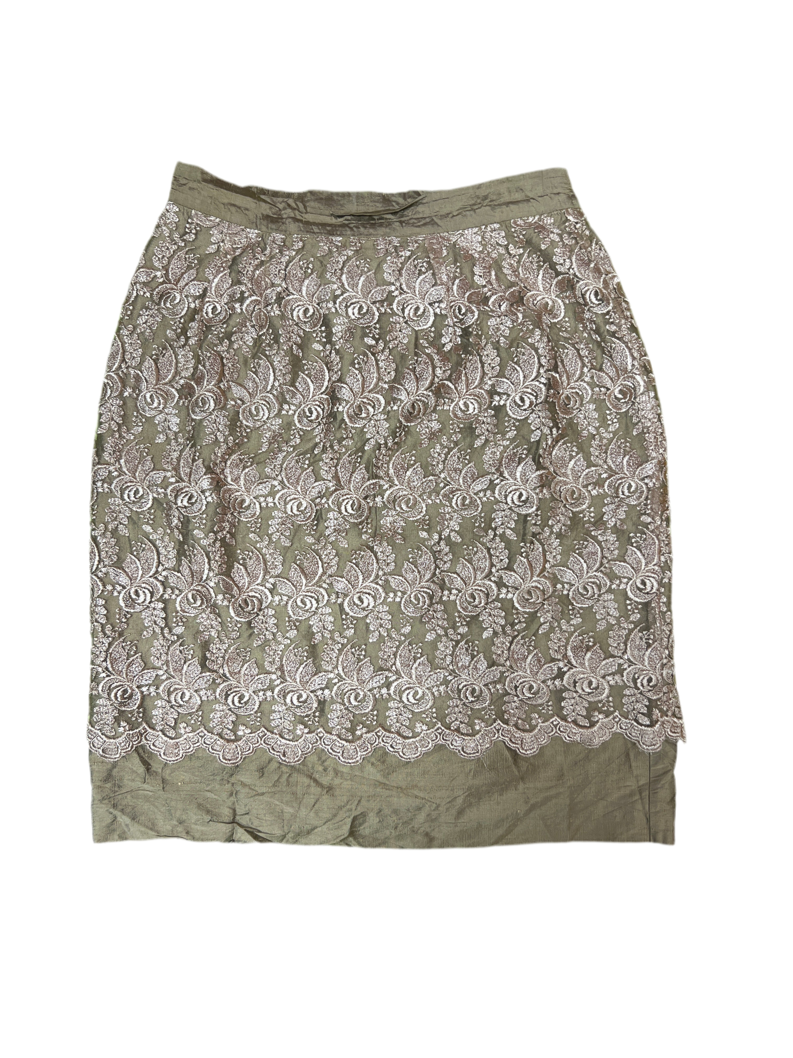 Silk skirt