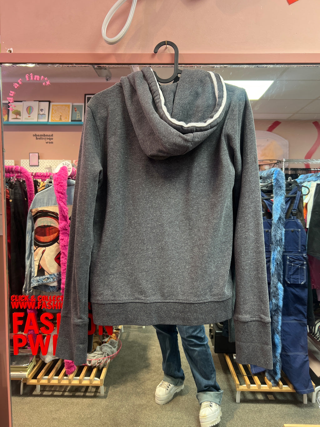Miss America grey hoodie