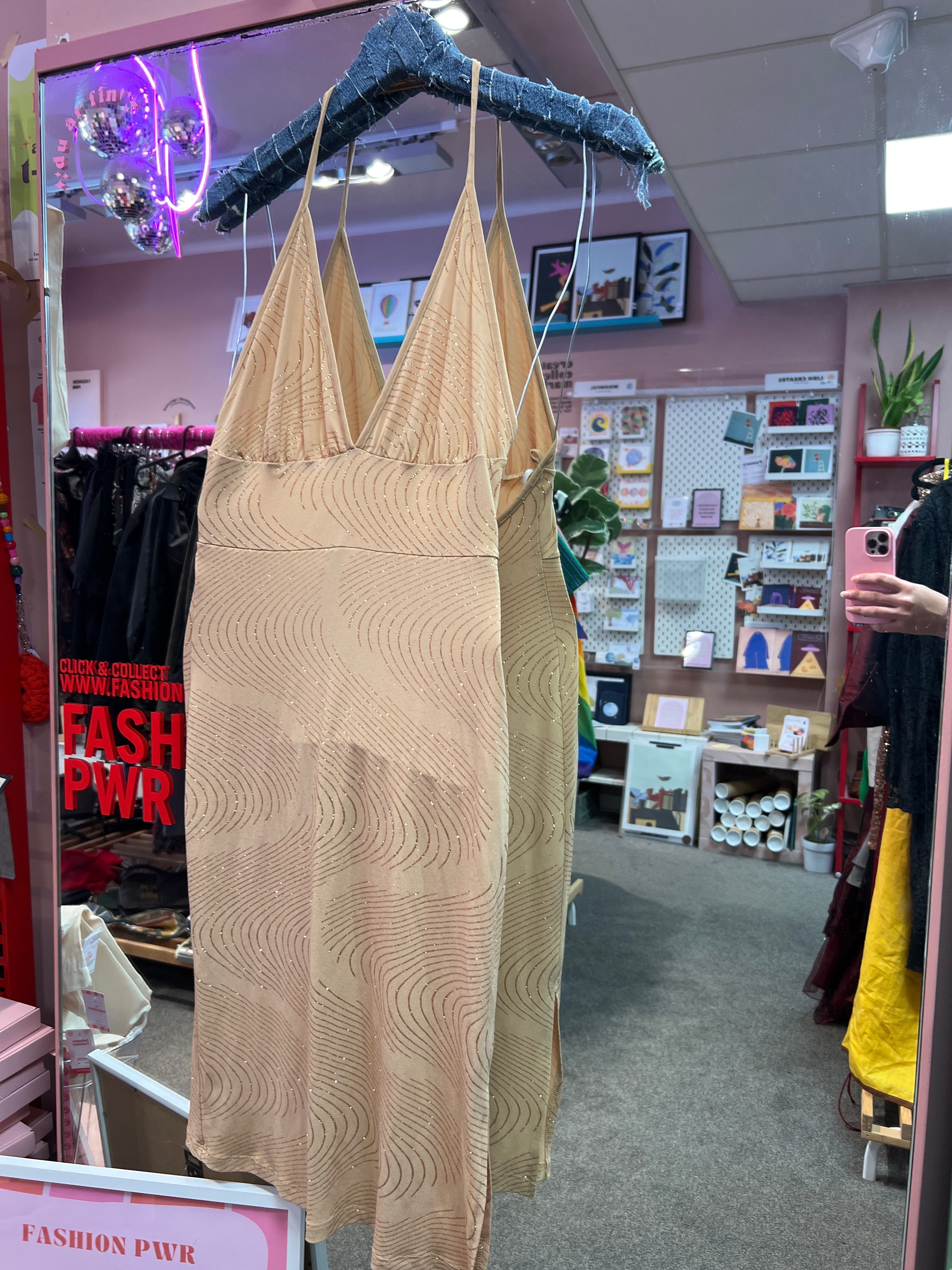 Glitery dress made in USA