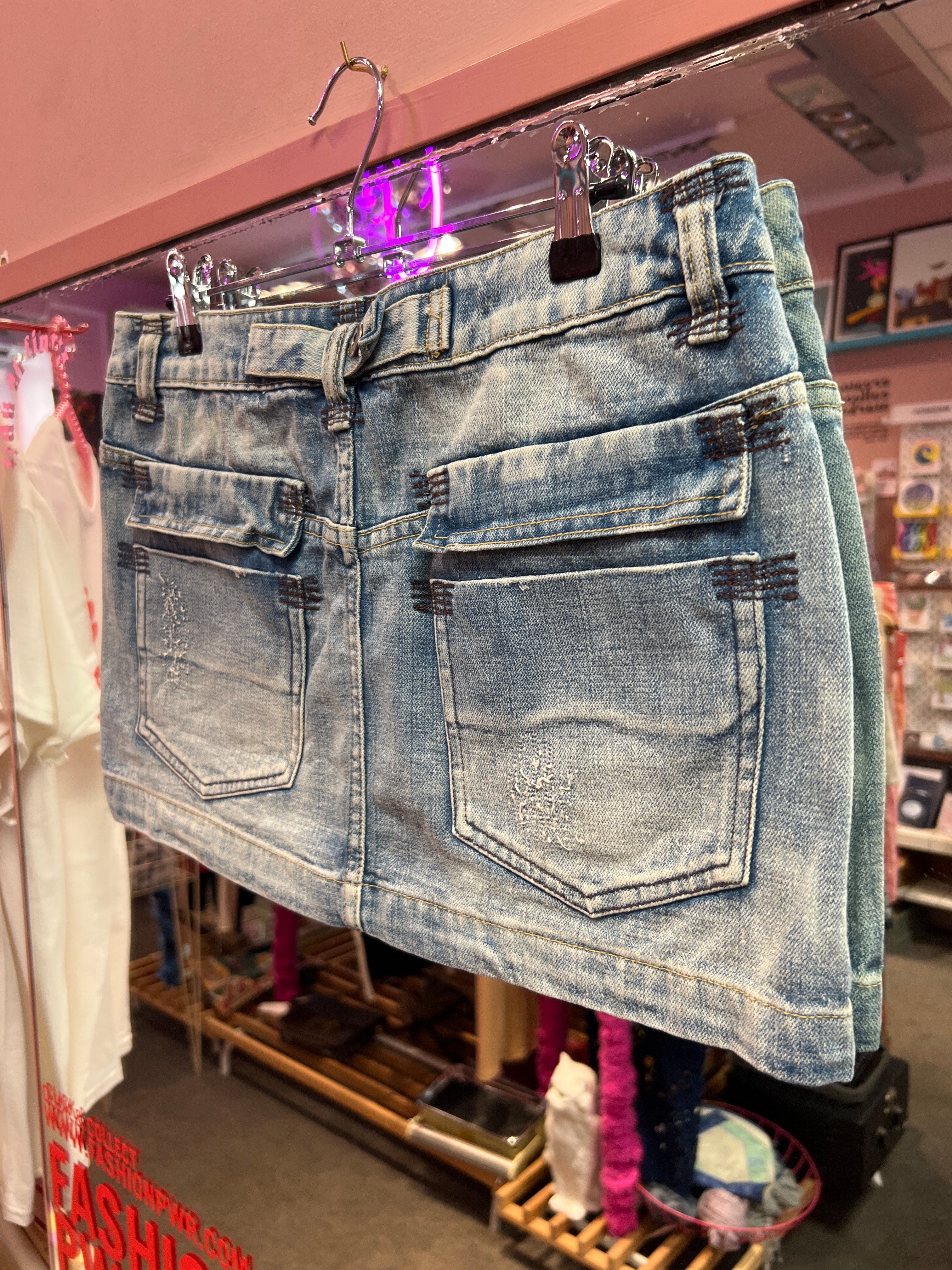 PMK jeans skirt
