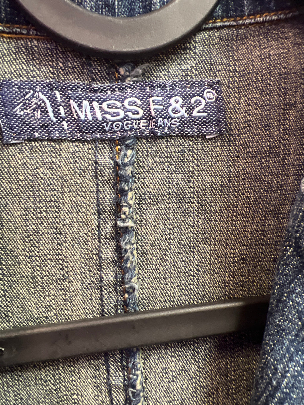 y2k vibes jeans jacket with stones