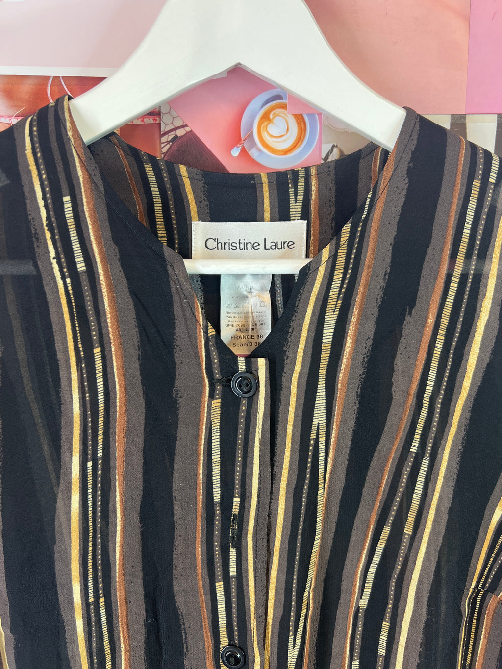 Brown shirt