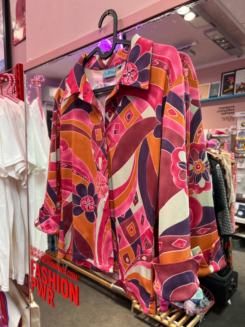 70s vibes De Ville shirt