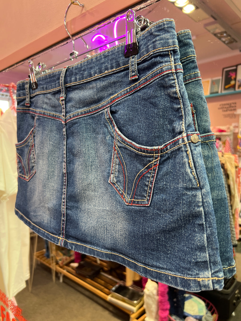 Y2k vibes UB jeans skirt