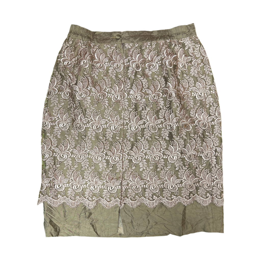 Silk skirt