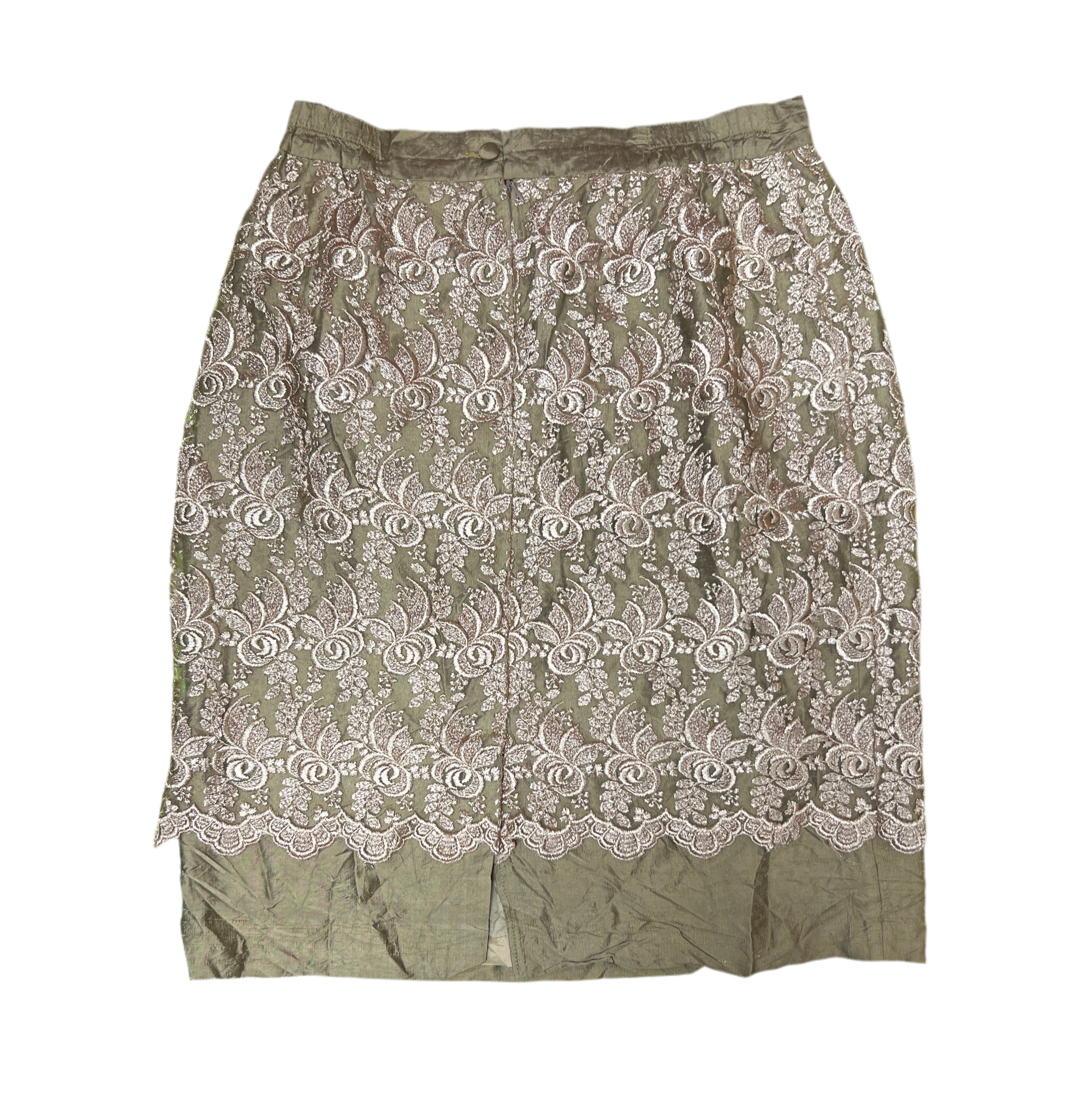 Silk skirt