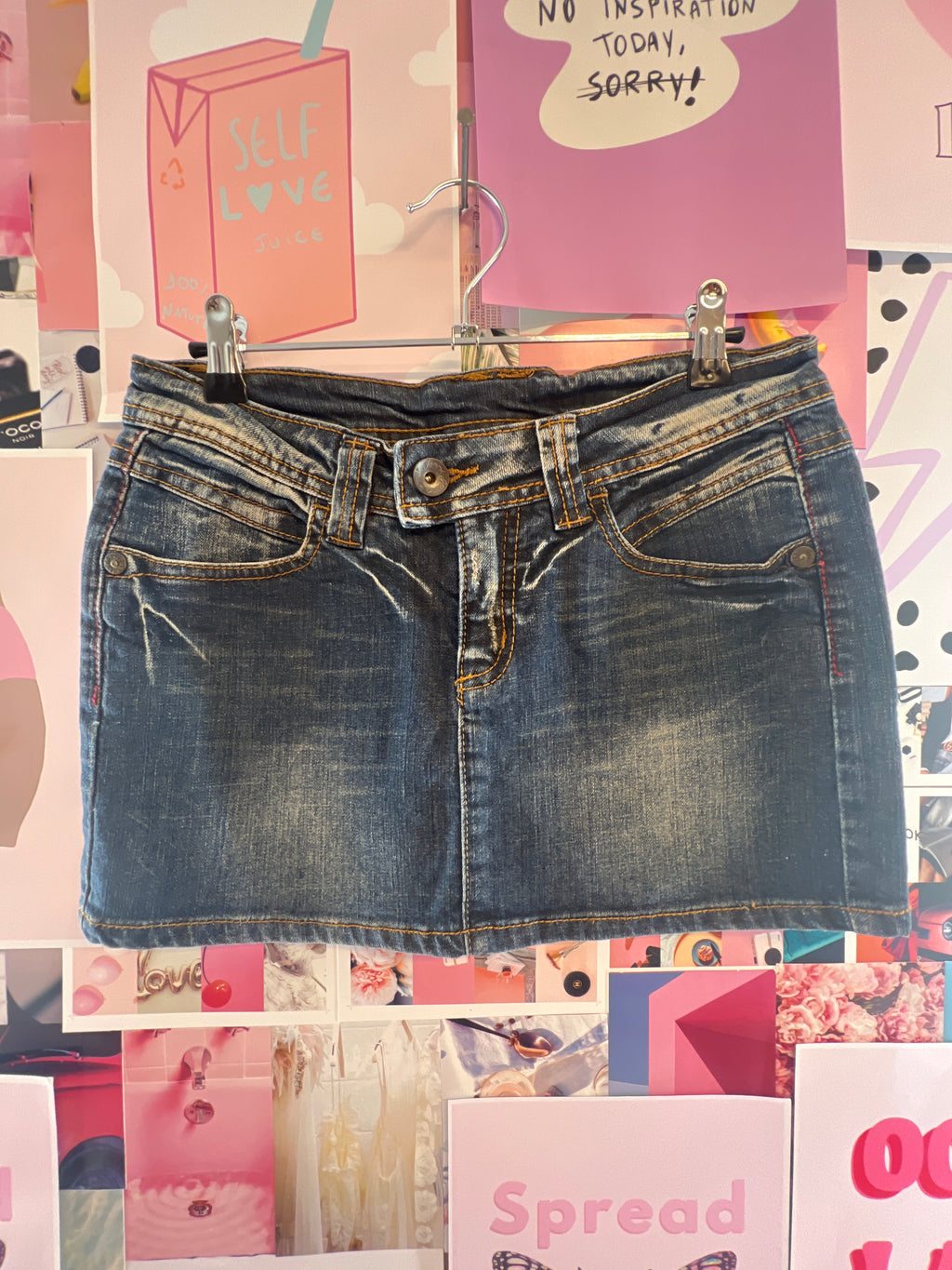 Cool Denim Mini-Skirt