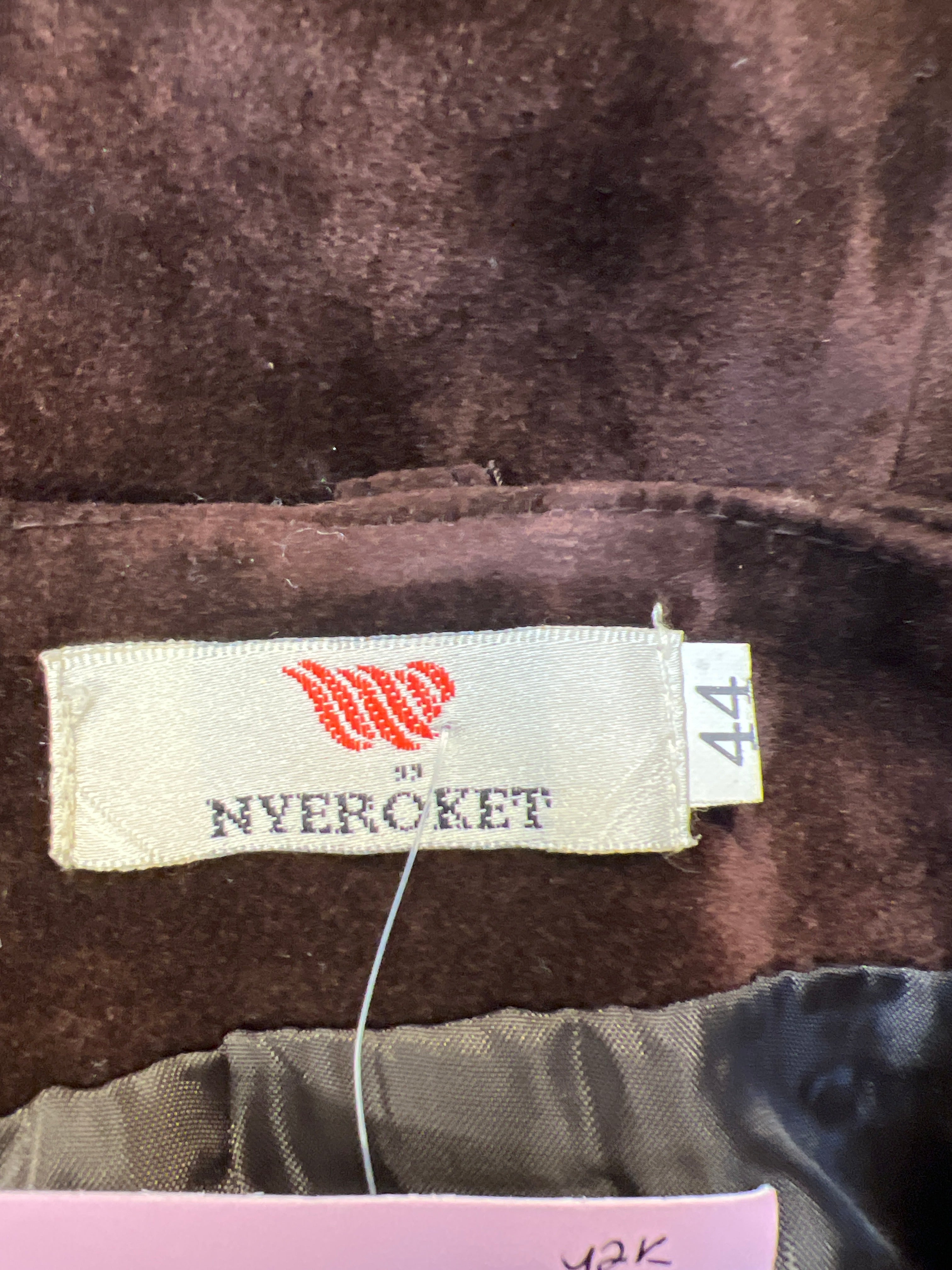 Brown Nyeroket Skirt With Fringes