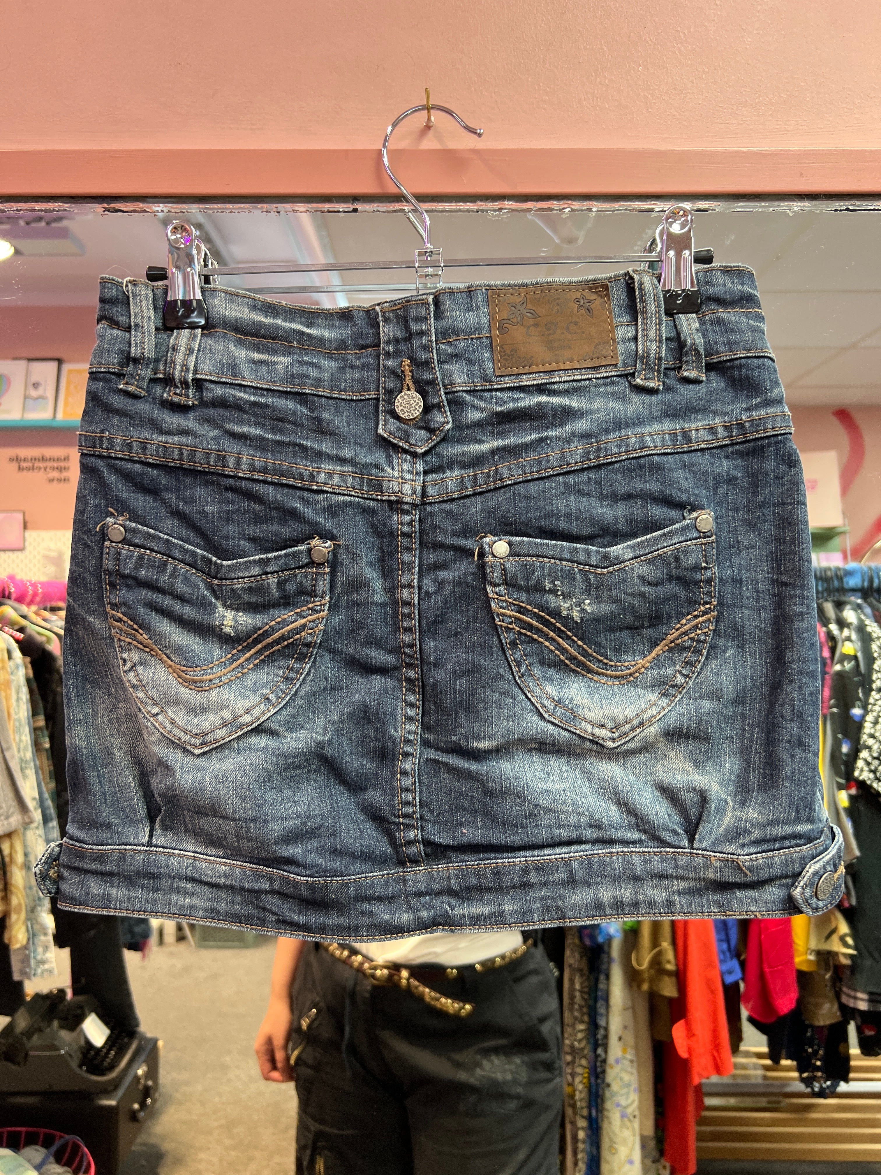 Crazy World mini skirt