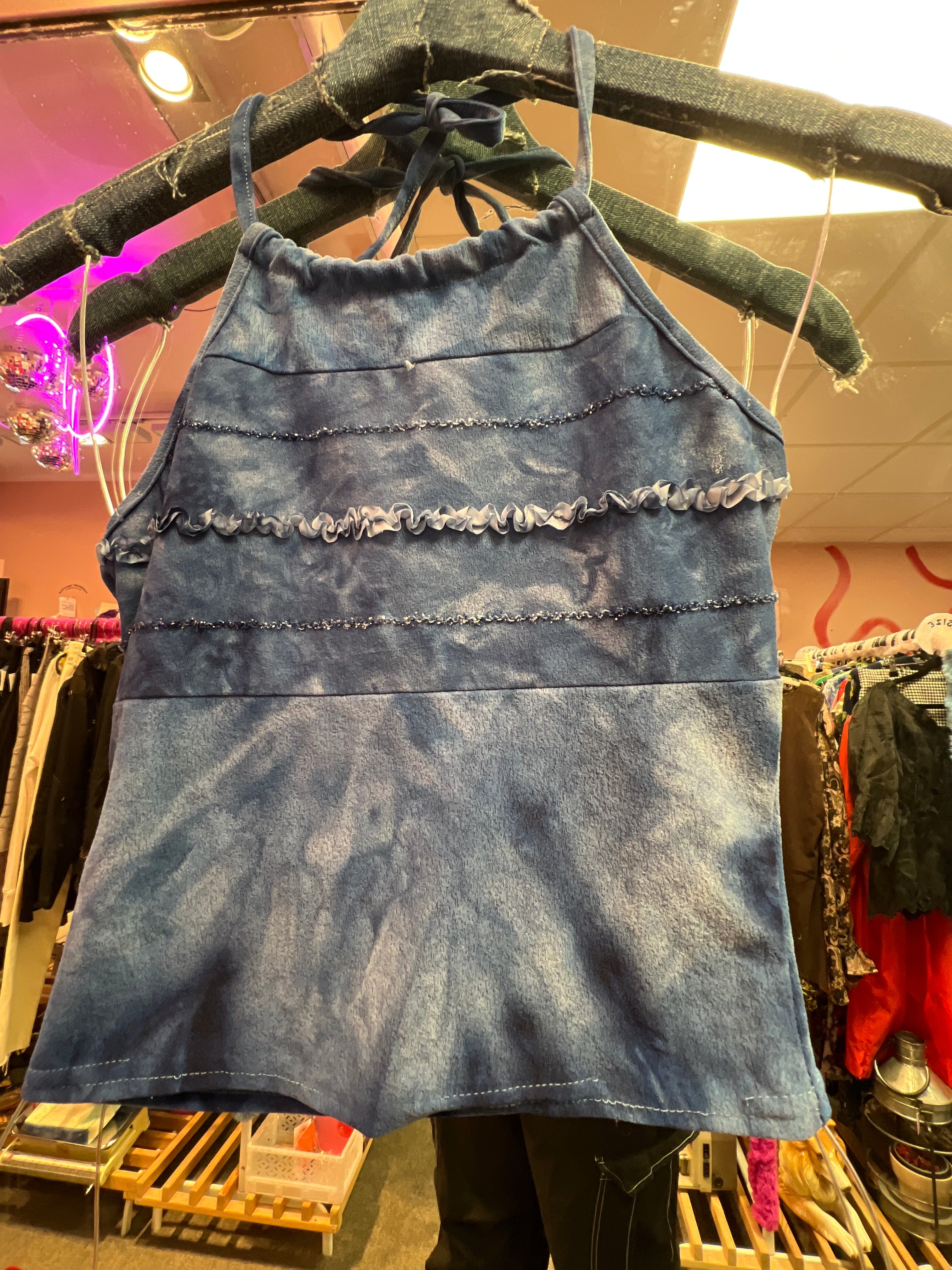 Y2K tie dye top