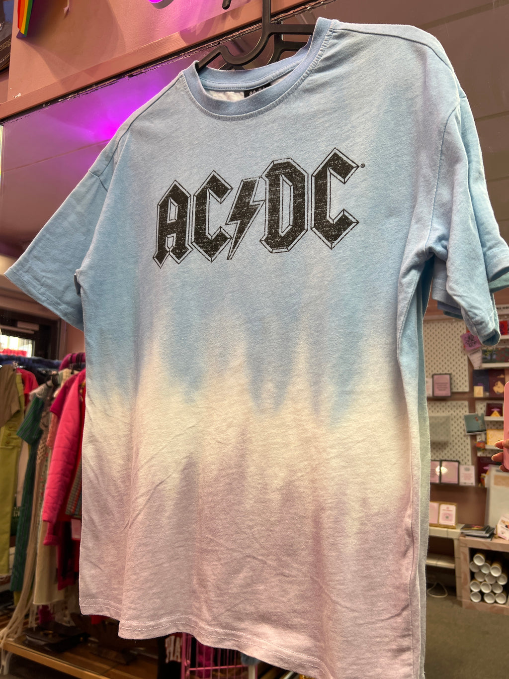 ACDC tie dye