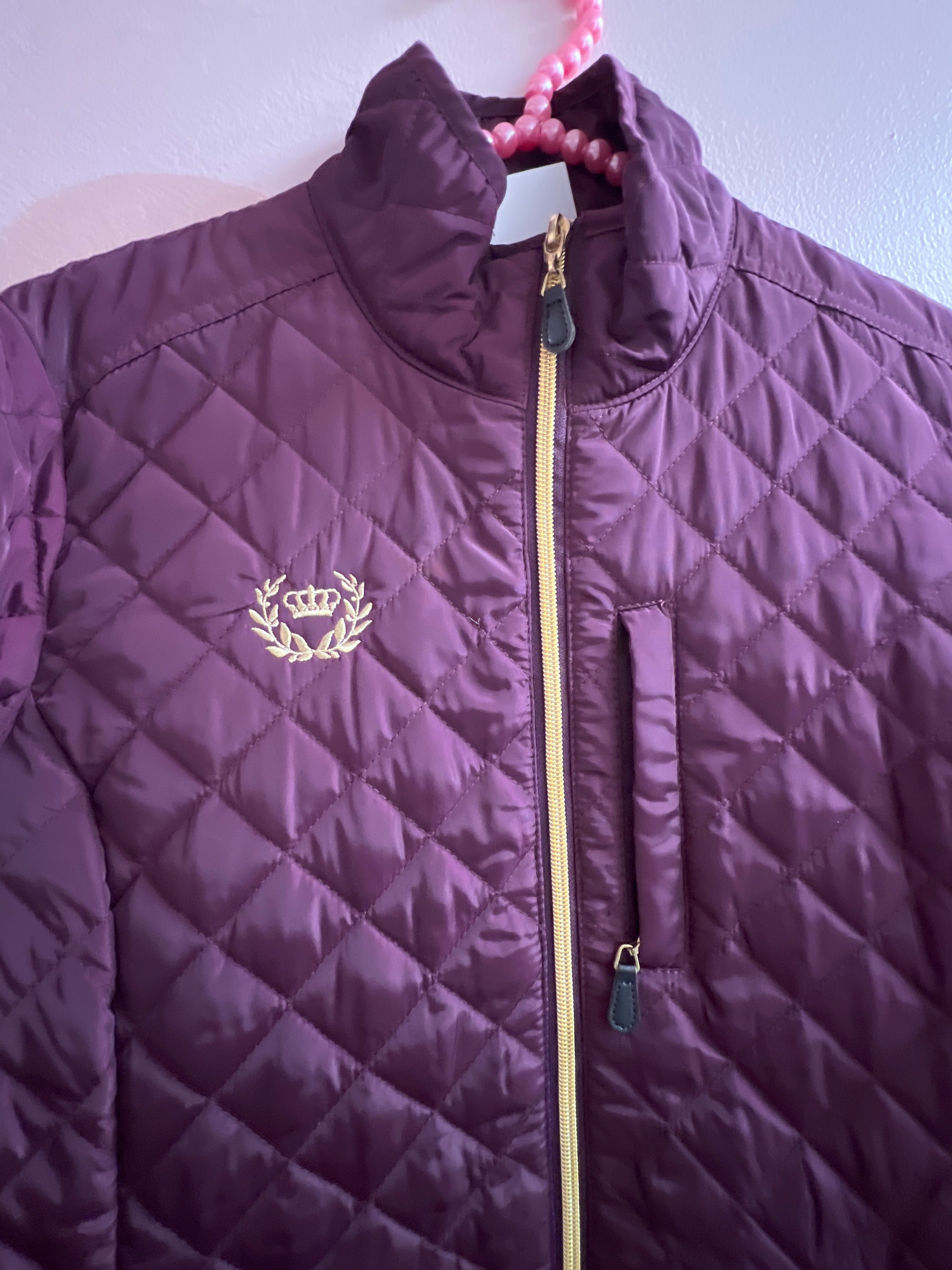 Wine Red mywear Light Padded Jacket