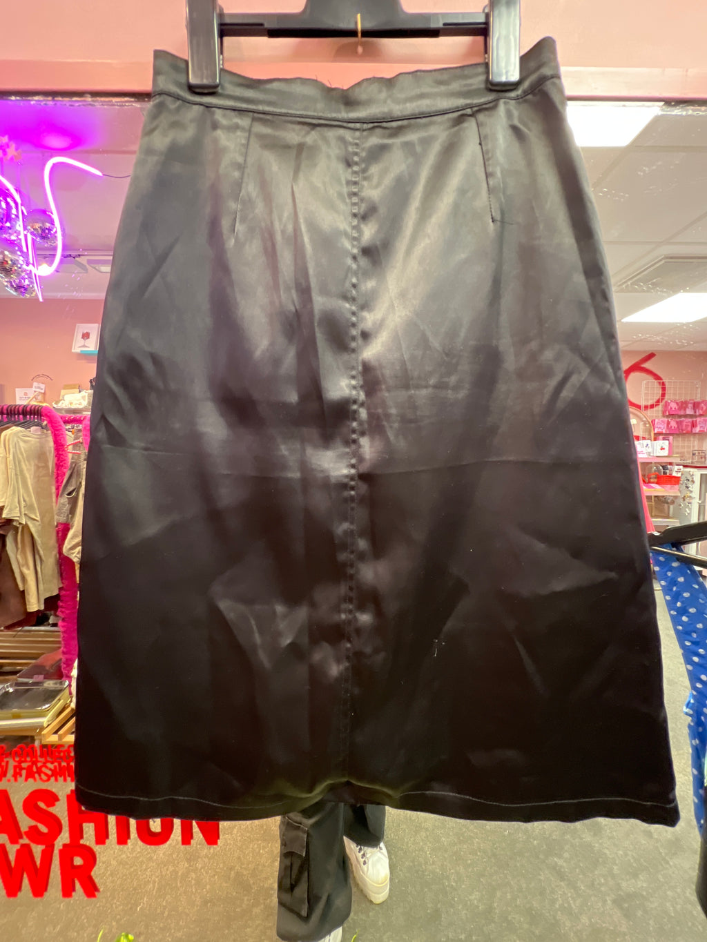 Roccobarocco black skirt with pockets