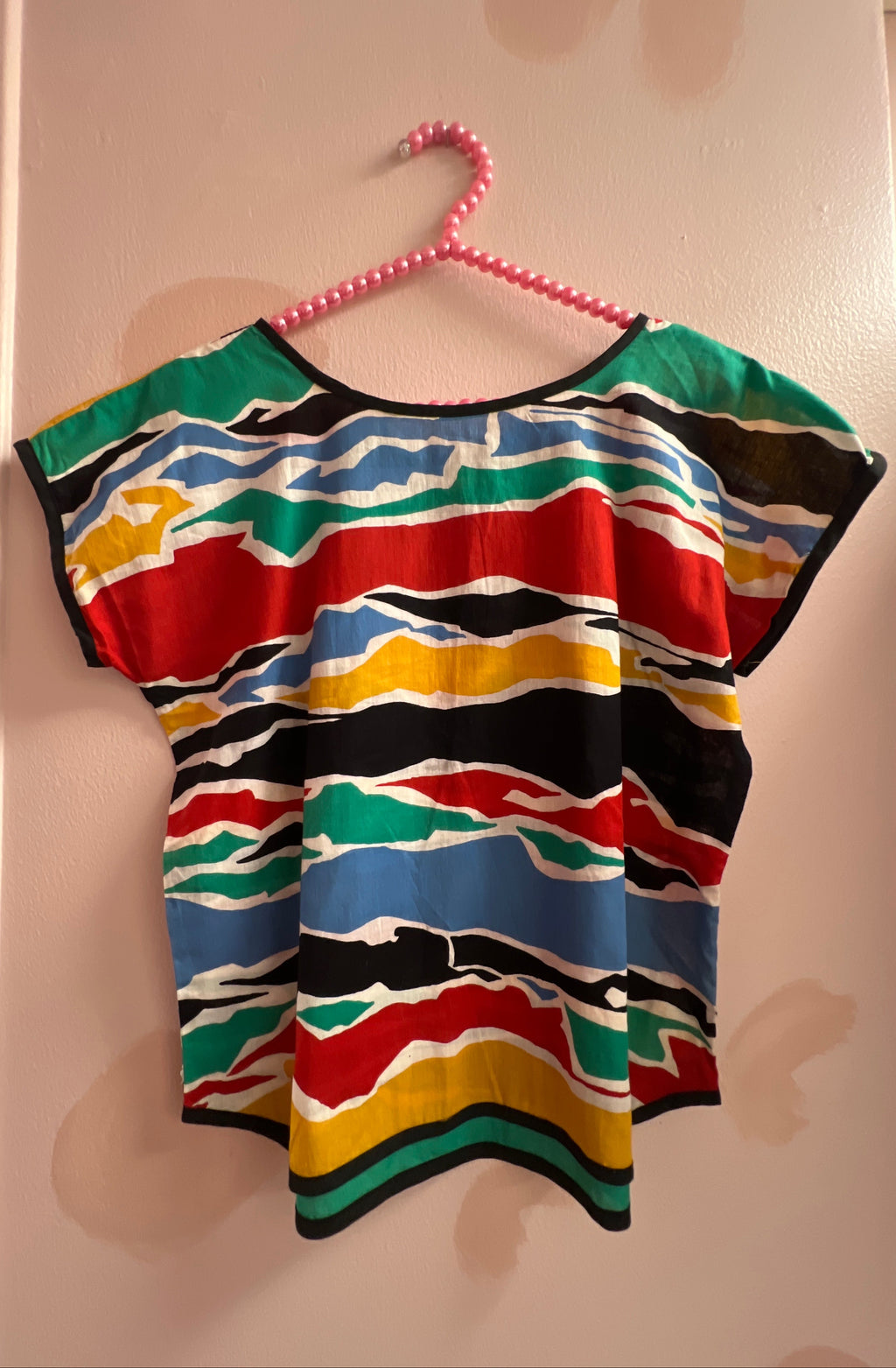 Handmade Colourful Top
