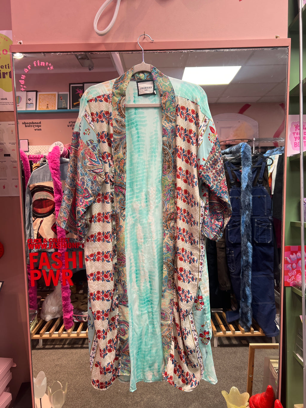 Colourful robe
