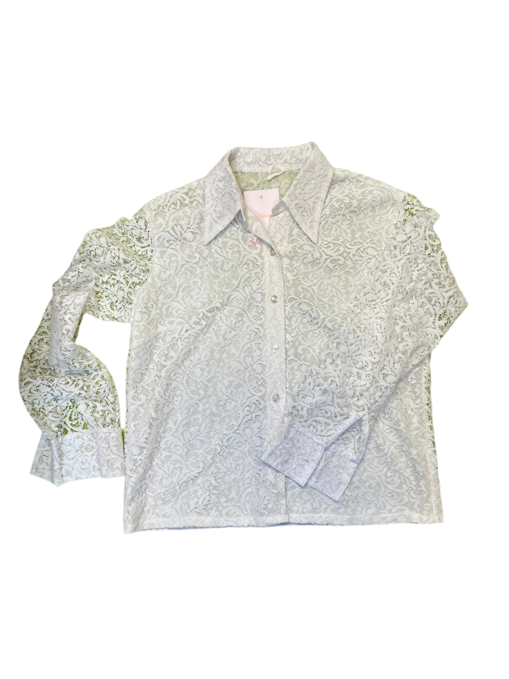 Creamy White Two Layered Blouse