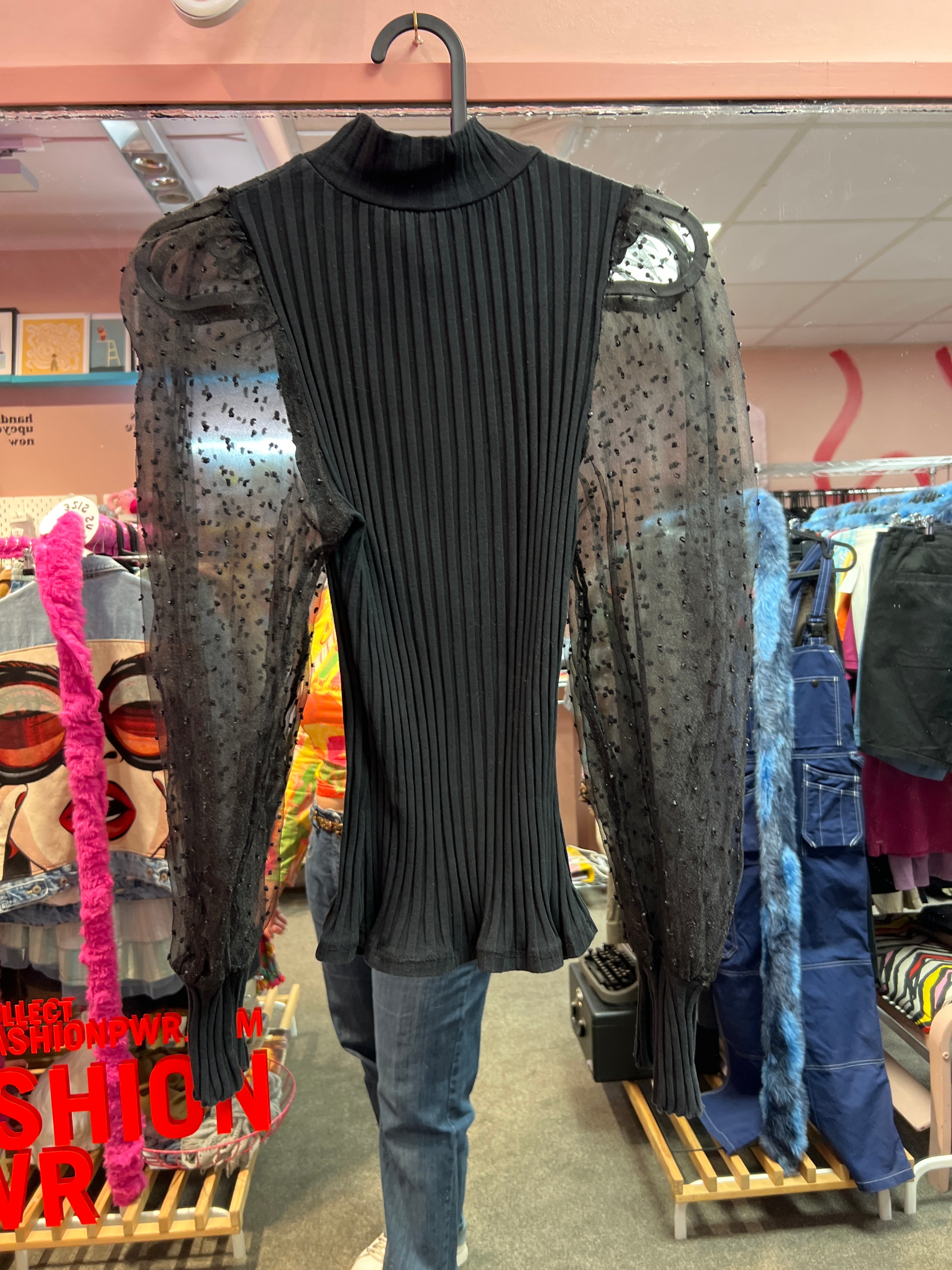Black lolita top