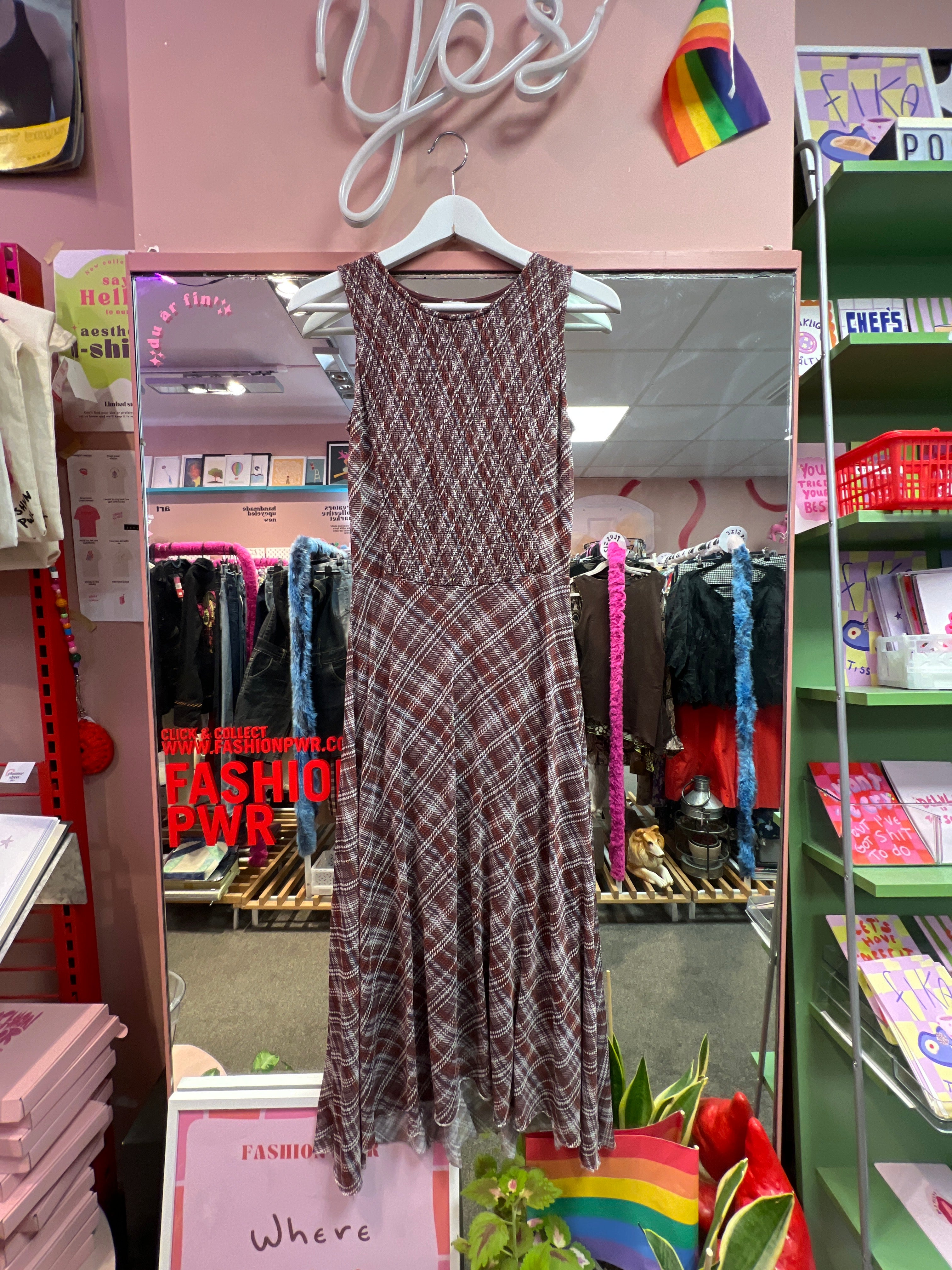 Cute brown dress