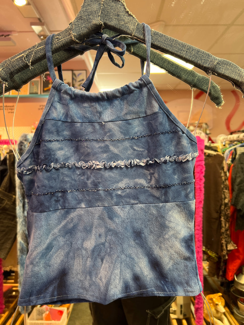 Y2K tie dye top