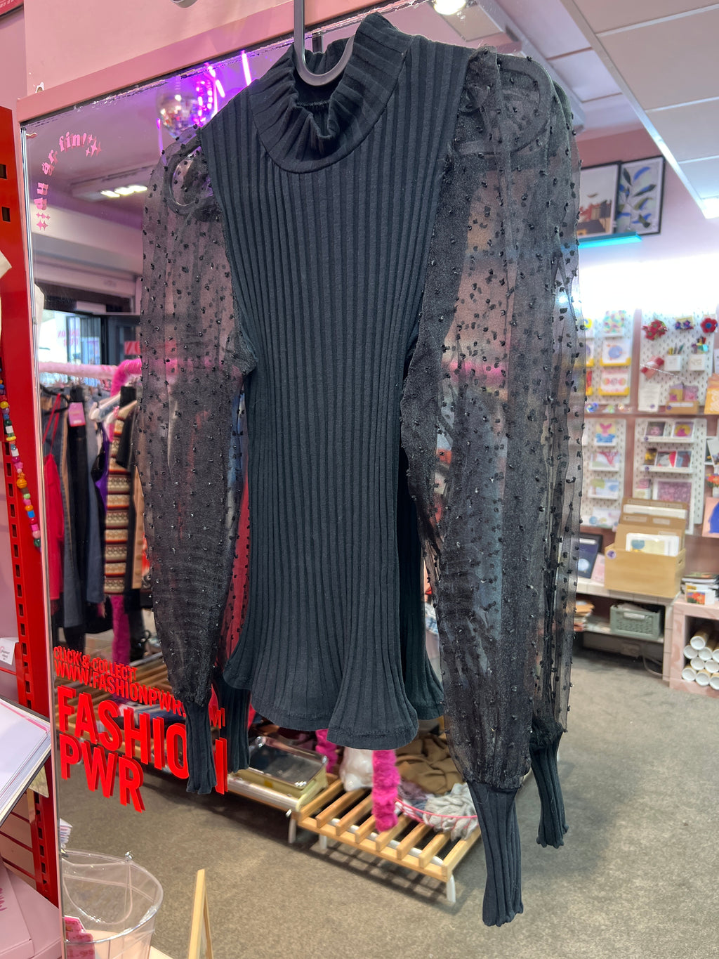 Black lolita top