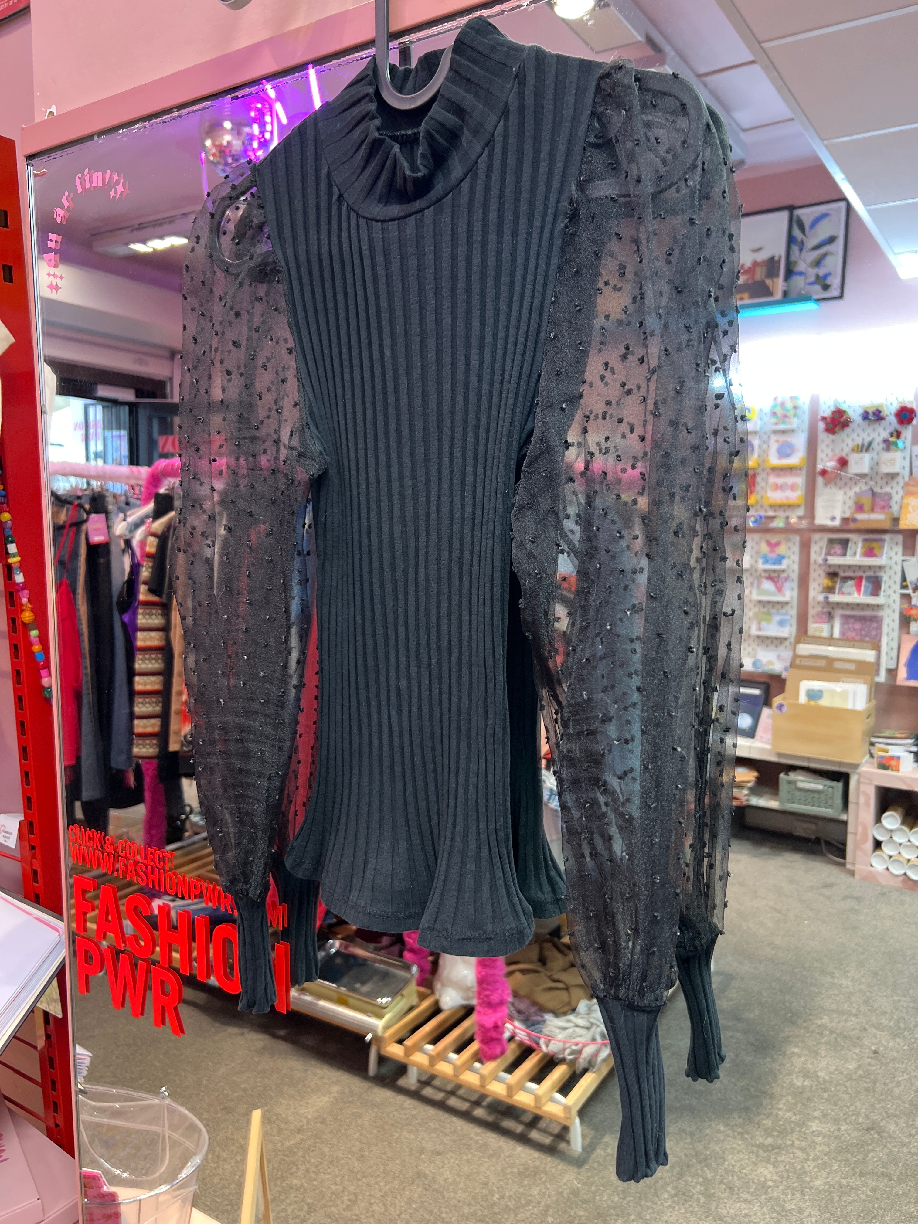 Black lolita top