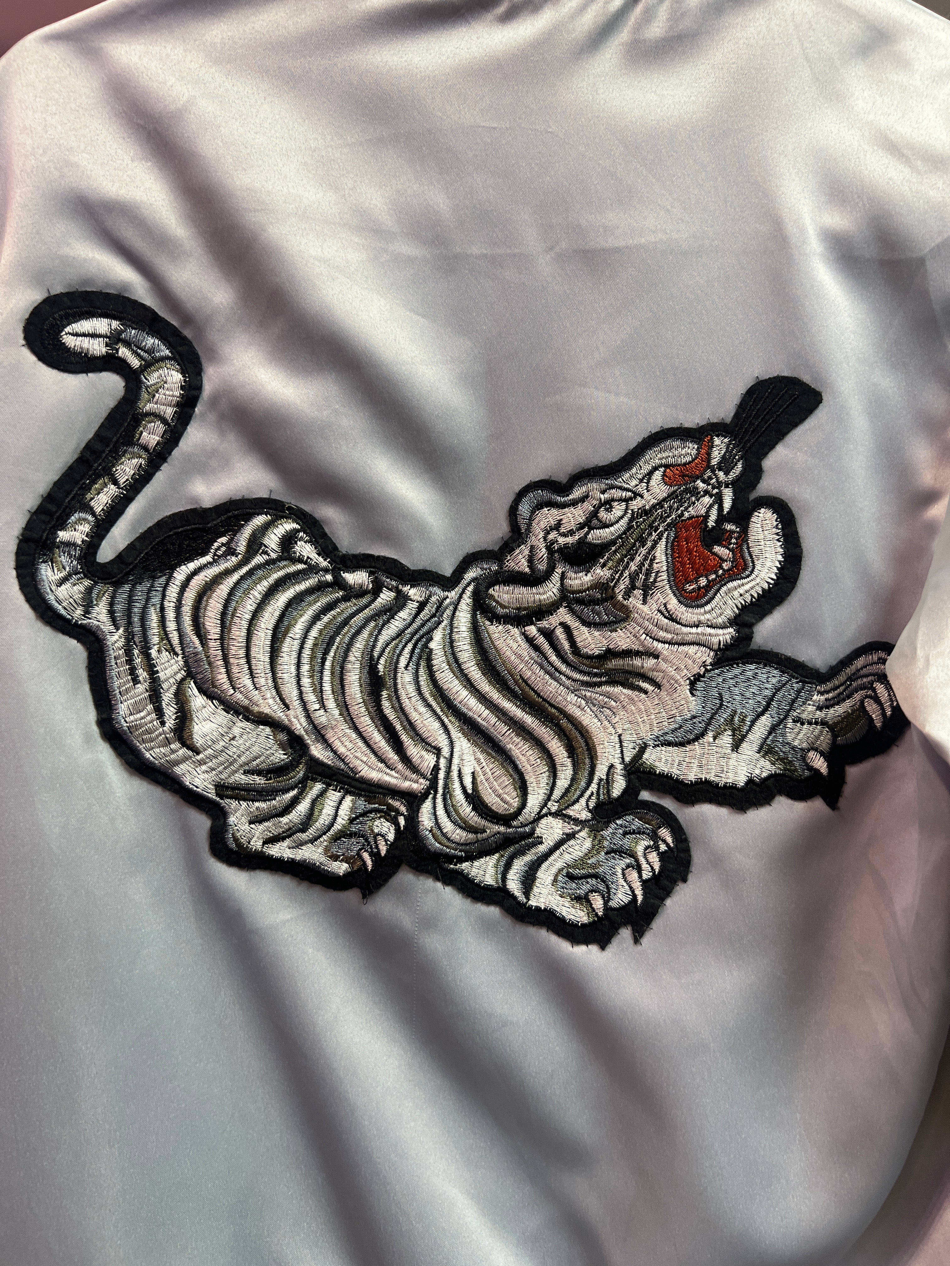 Tiger patch jacket