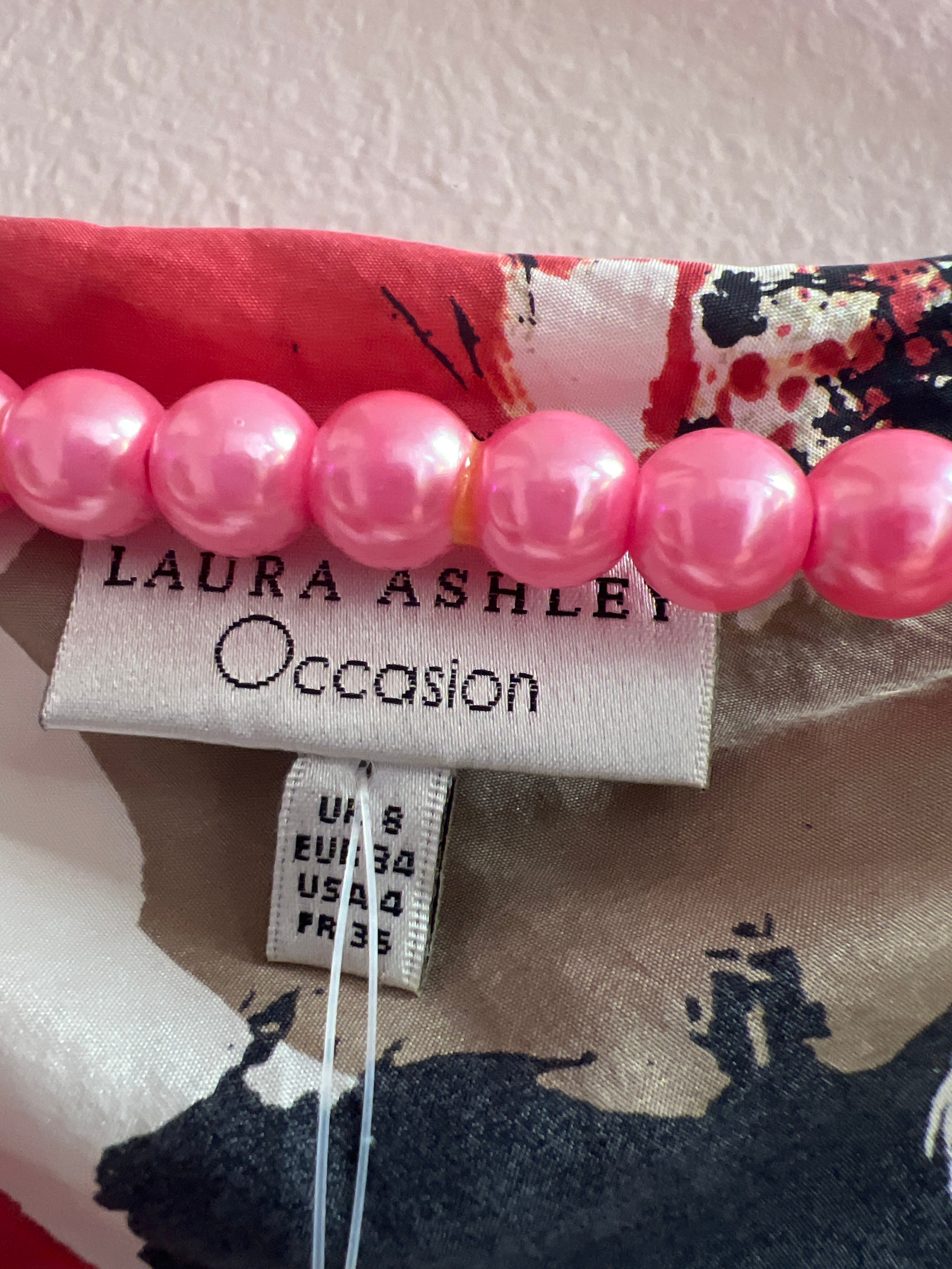 "Laura Ashley" Silk Blouse