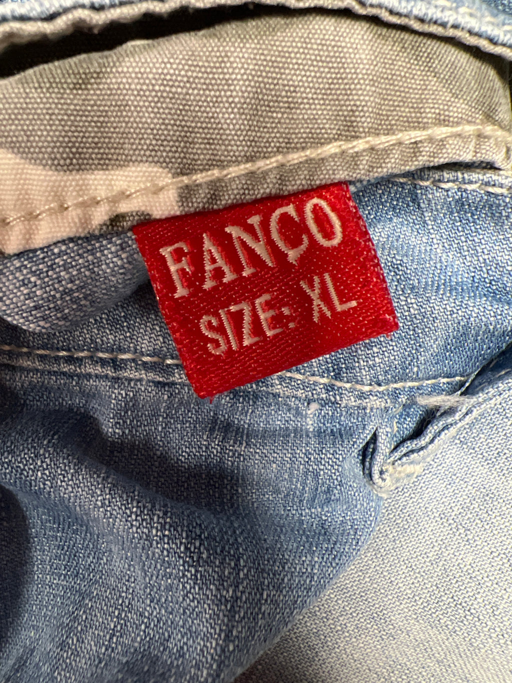 Fanco Jeans skirt multi pocket