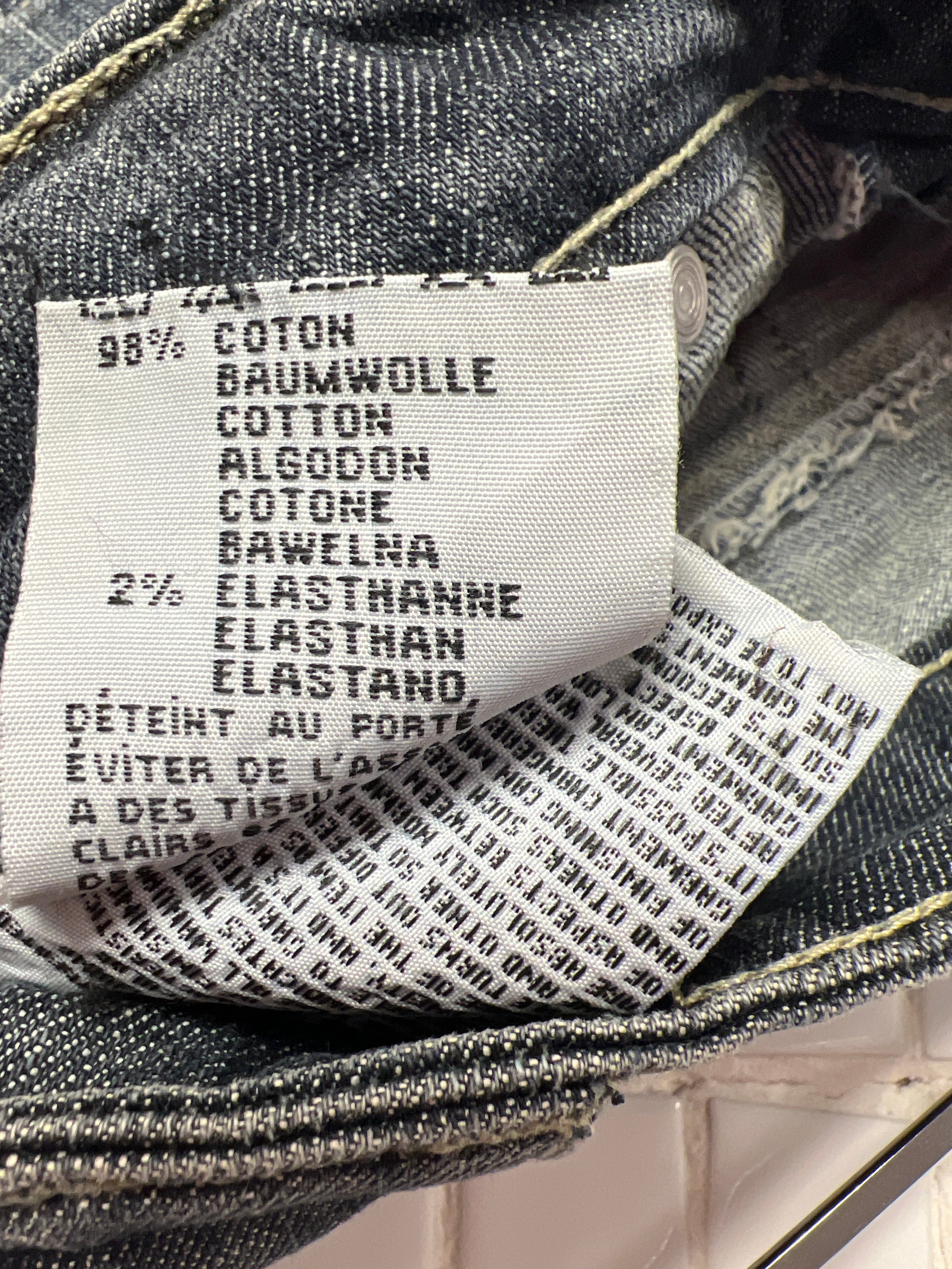 Y2K jeans skirt multi pockets Go!