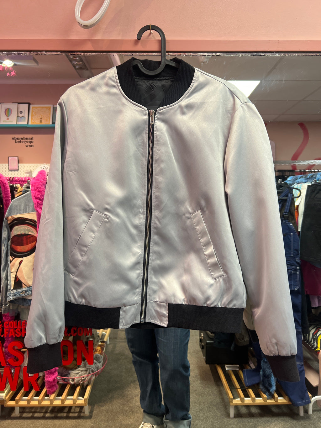 Tiger patch jacket