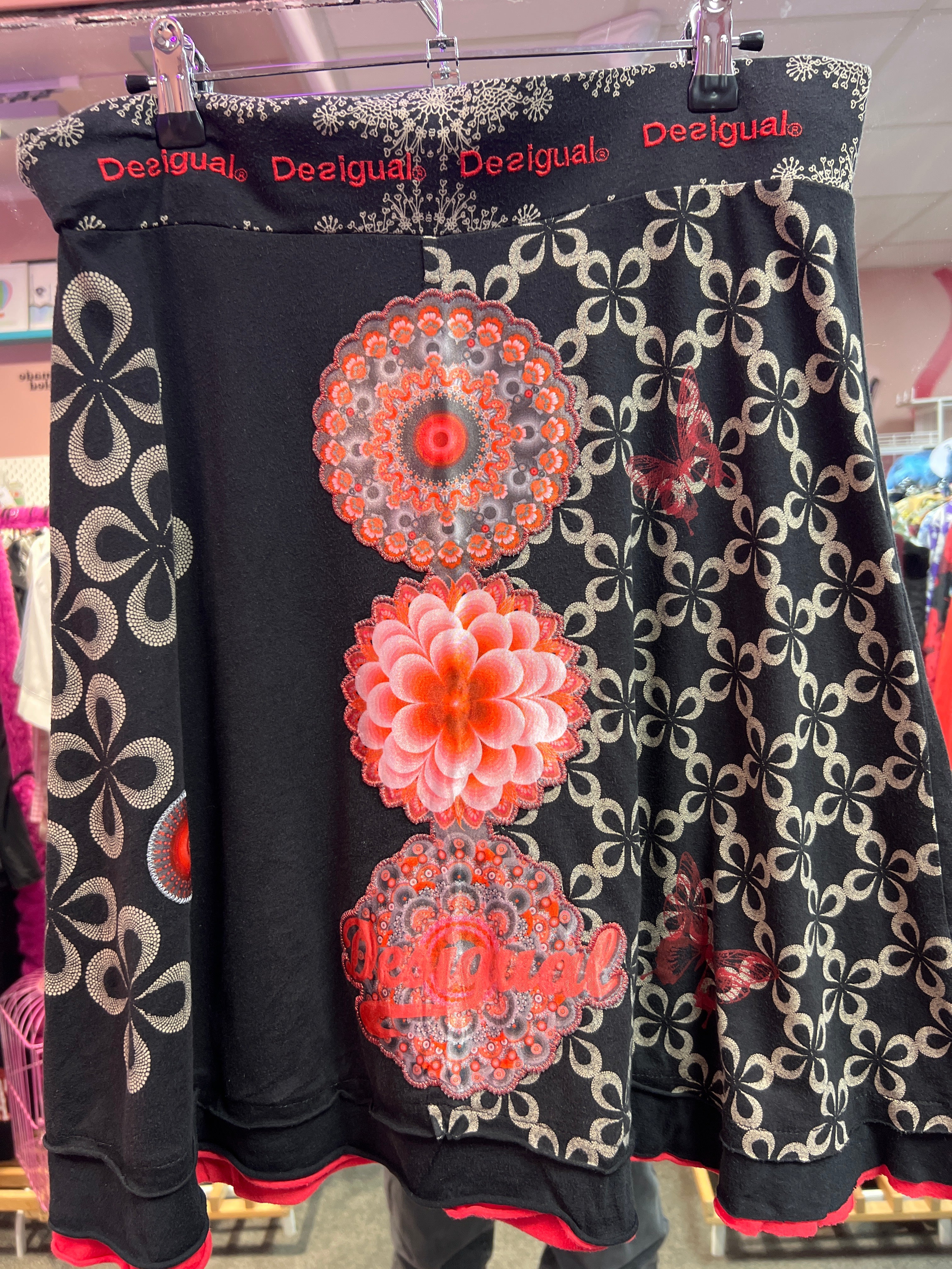 Desigual Mandalas-kjol
