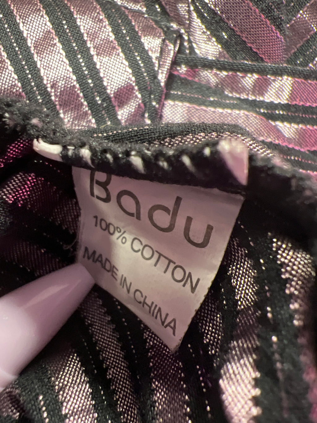 Purple realness shirt