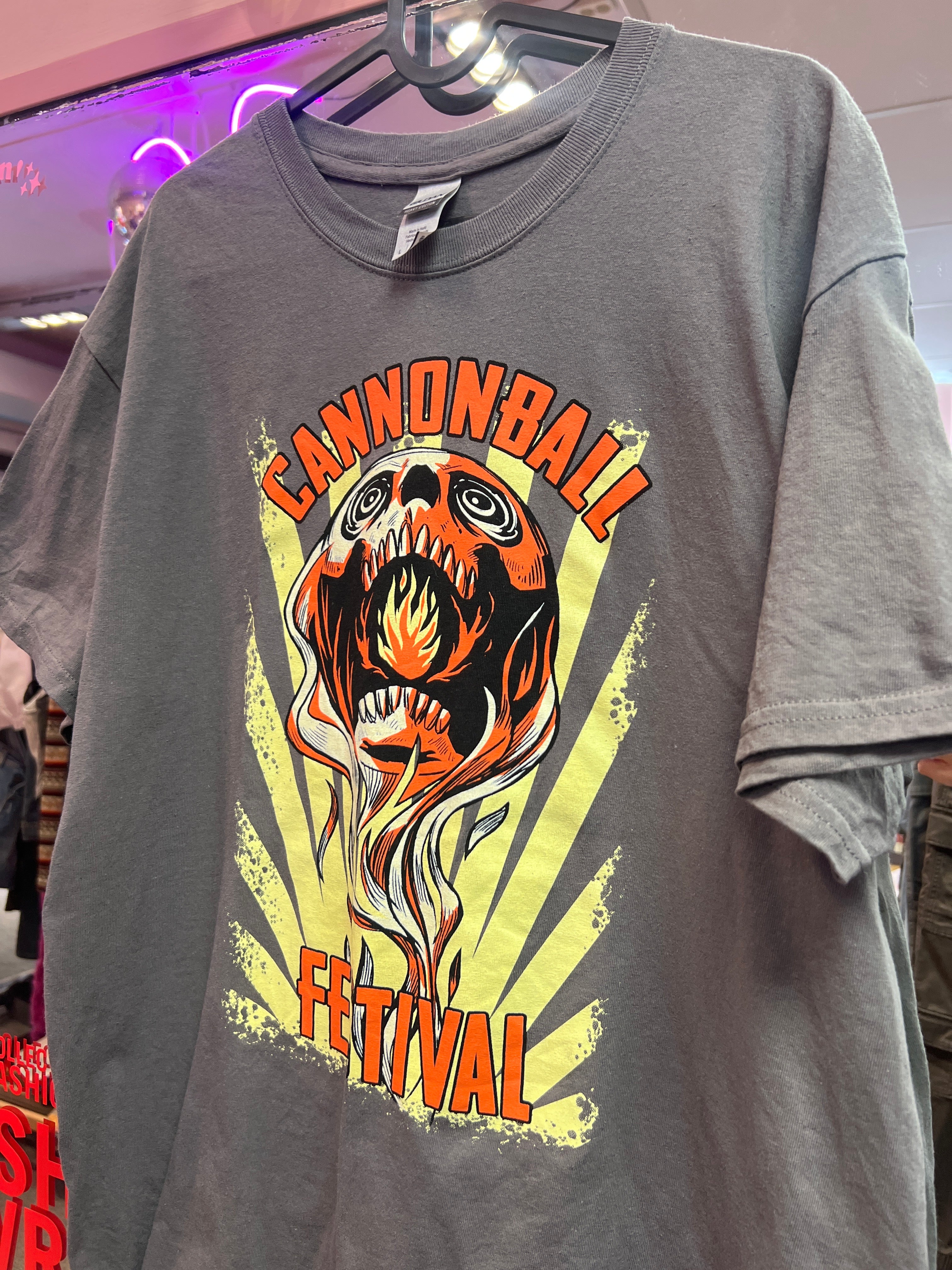 Cannonball festival T-shirt