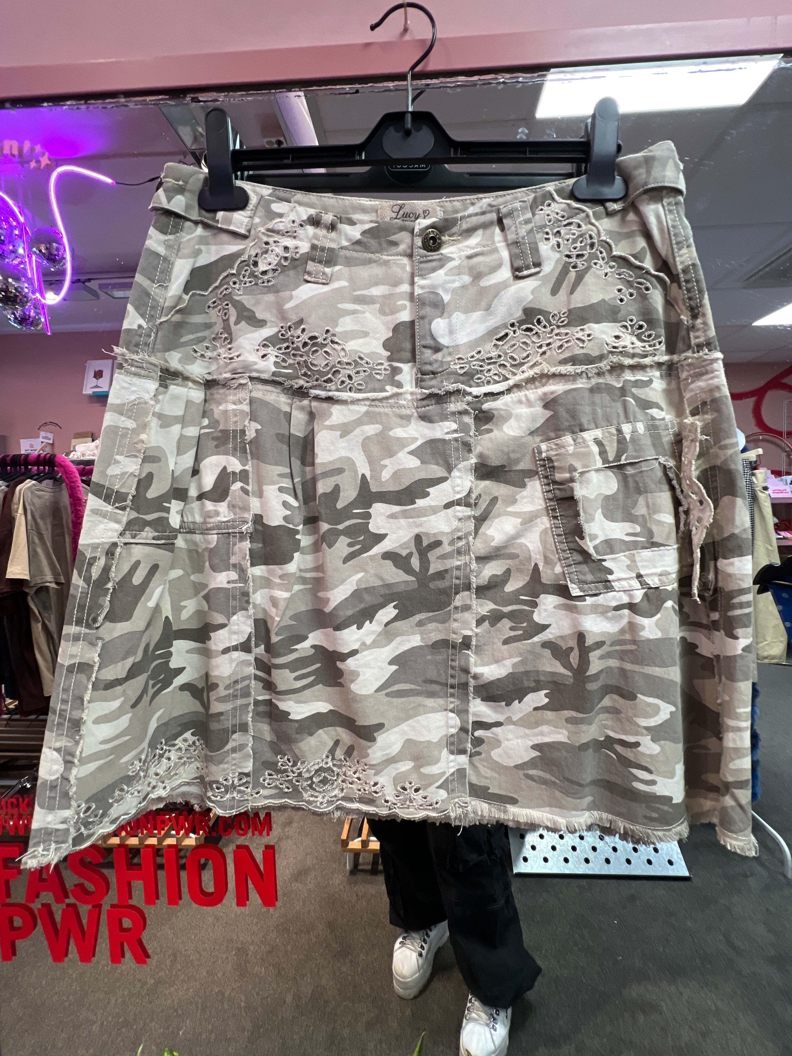 Camouflaged Lucy skirt