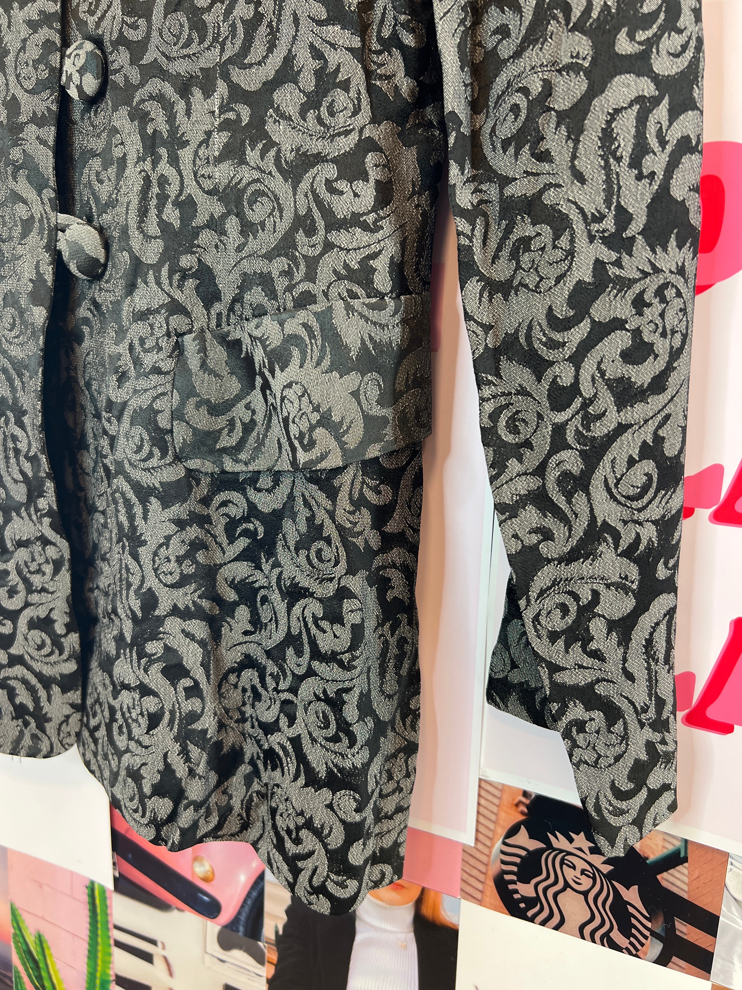 Staxs Patterned Lounge Jacket