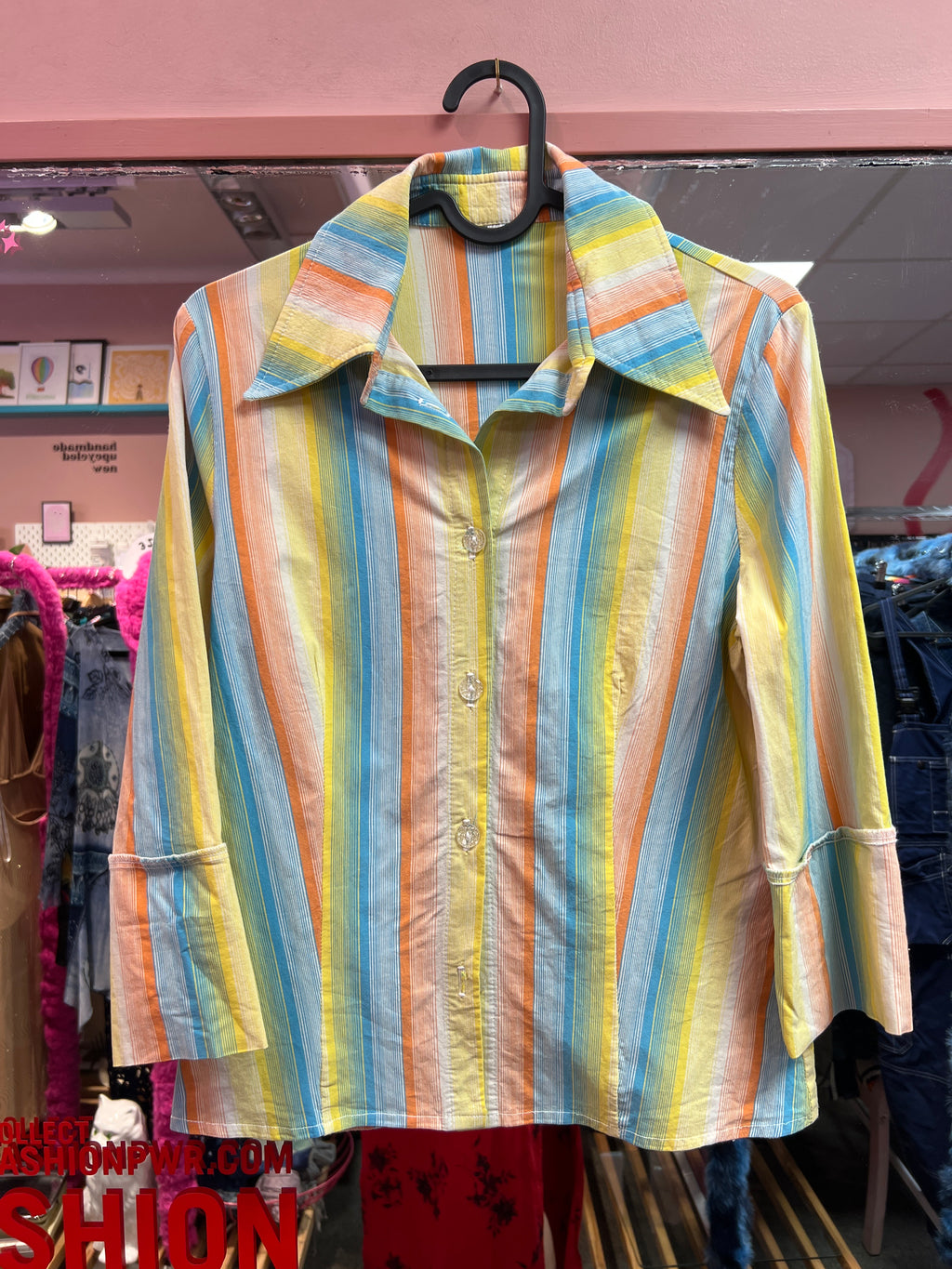 Stripped colorful shirt