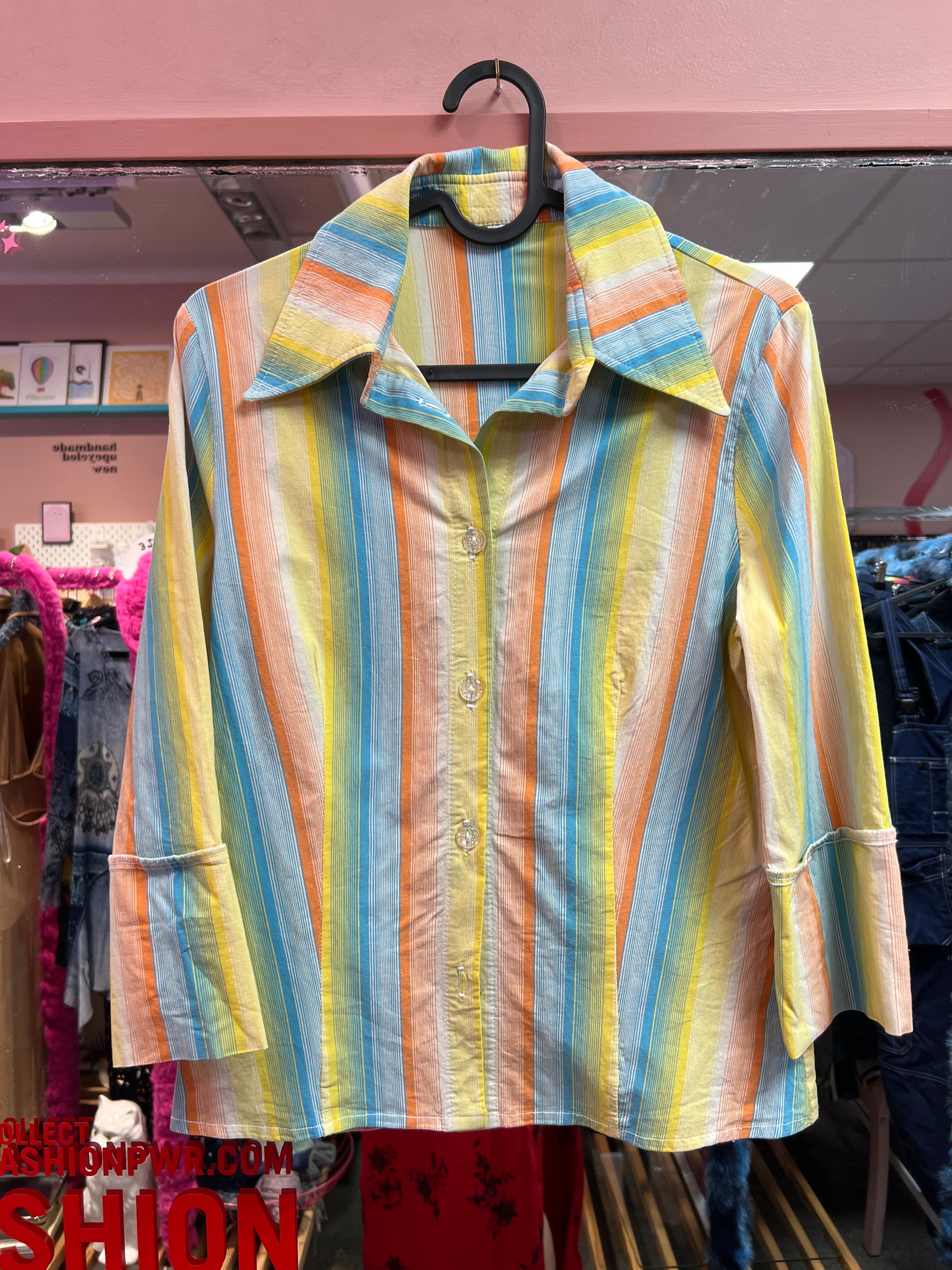 Stripped colorful shirt