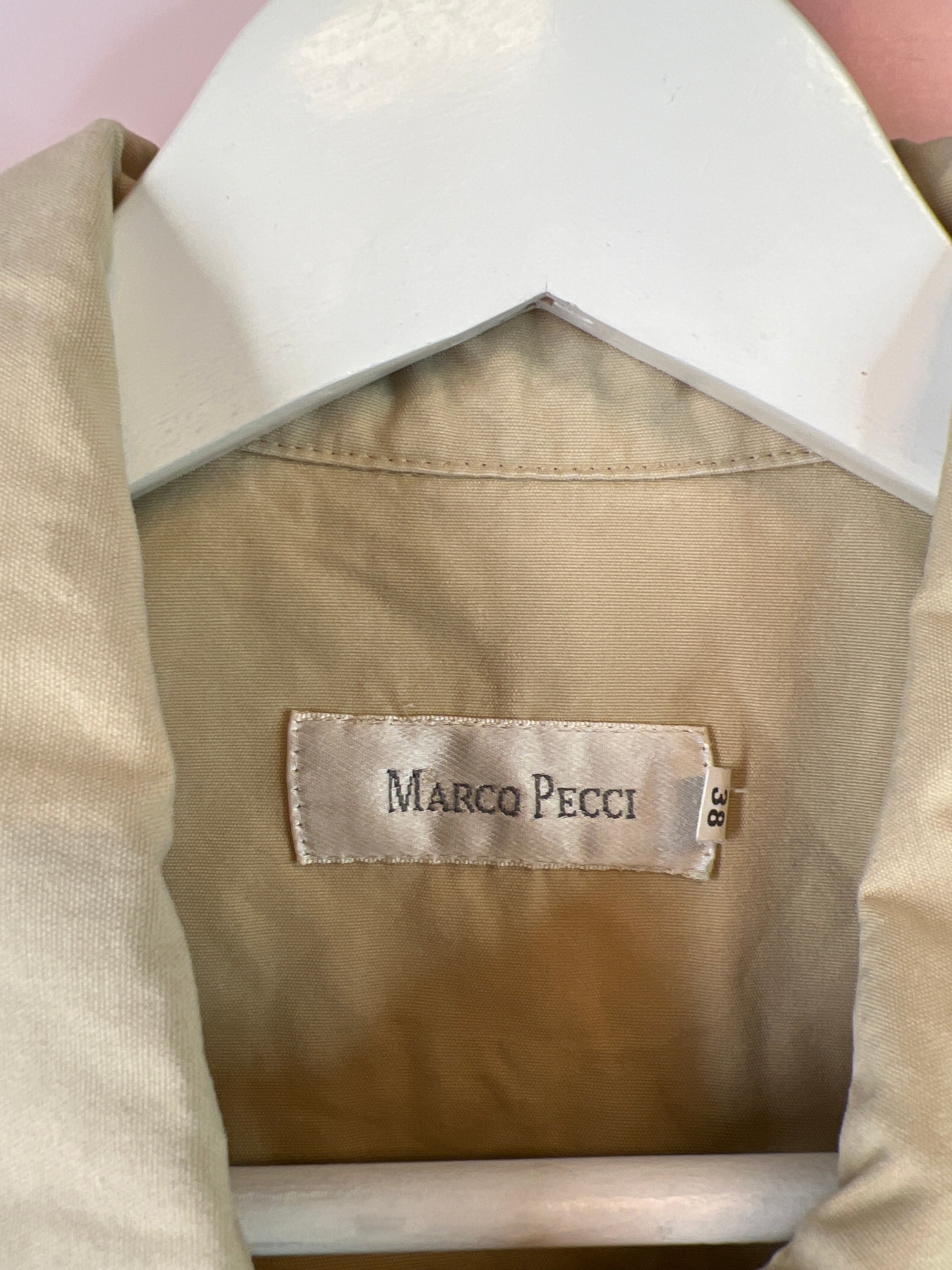 Beige väst Marco Pecci