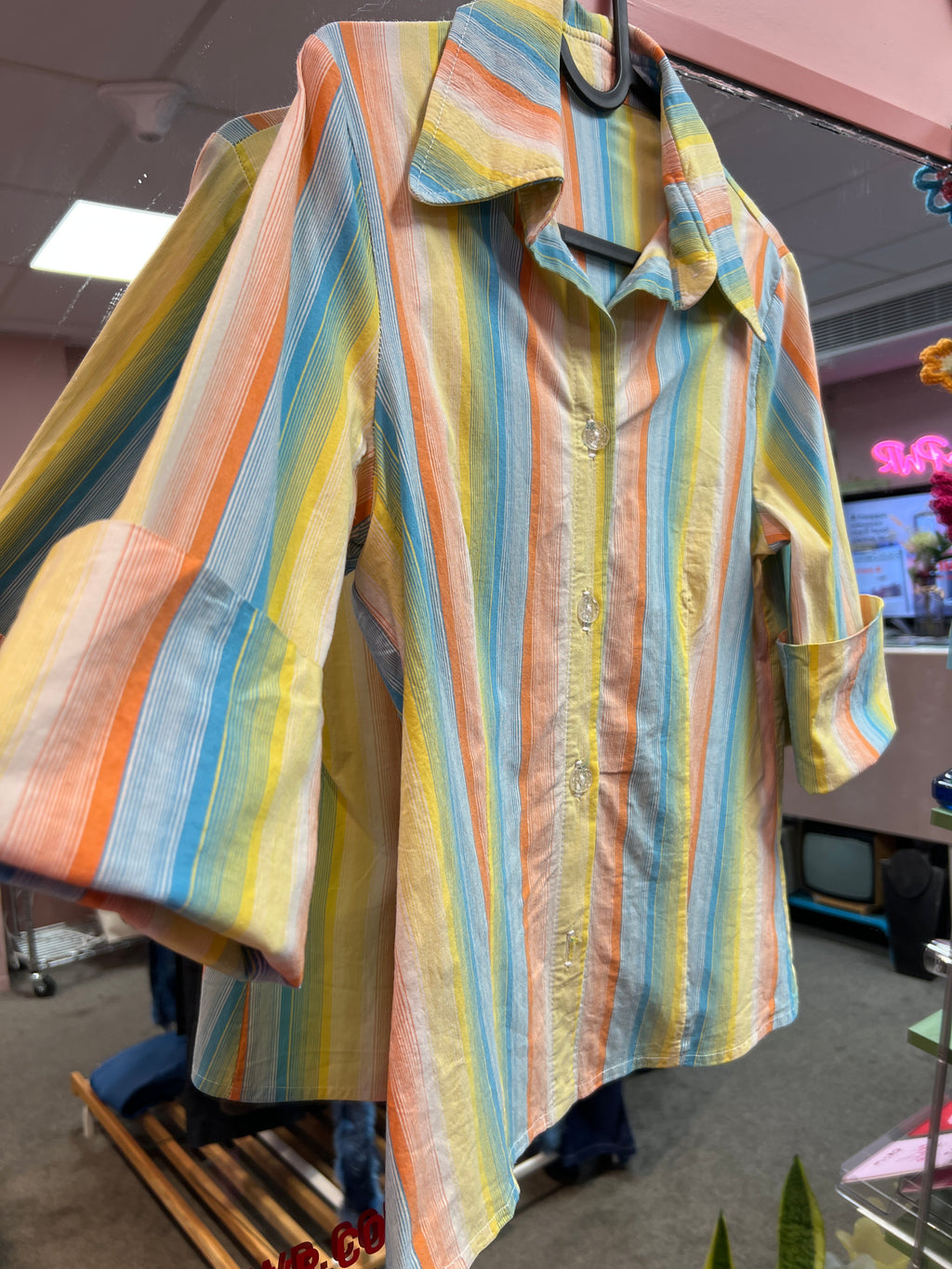 Stripped colorful shirt