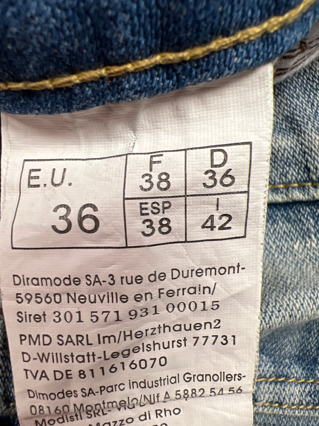 PMK jeans skirt
