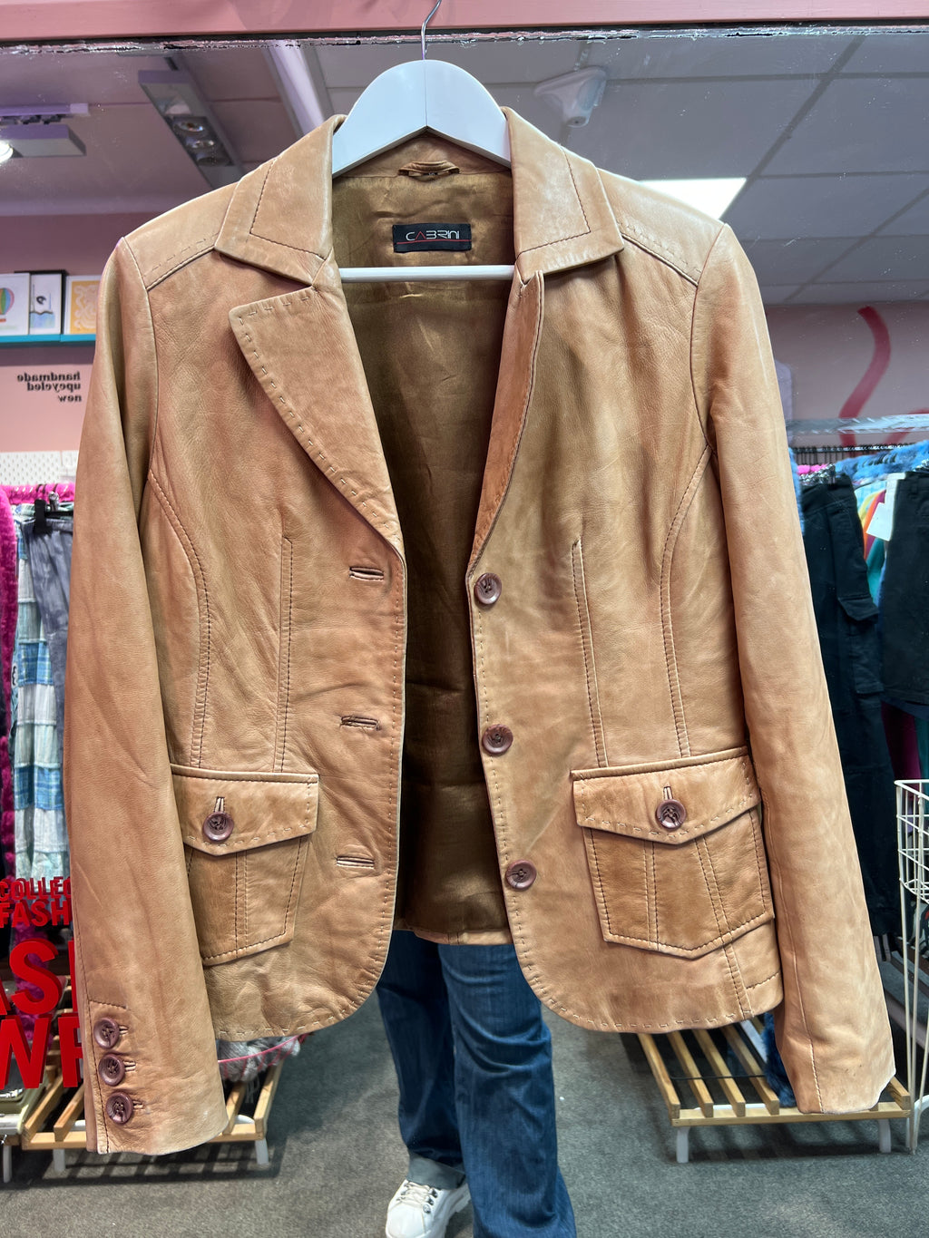 Leather Jacket Cabrini